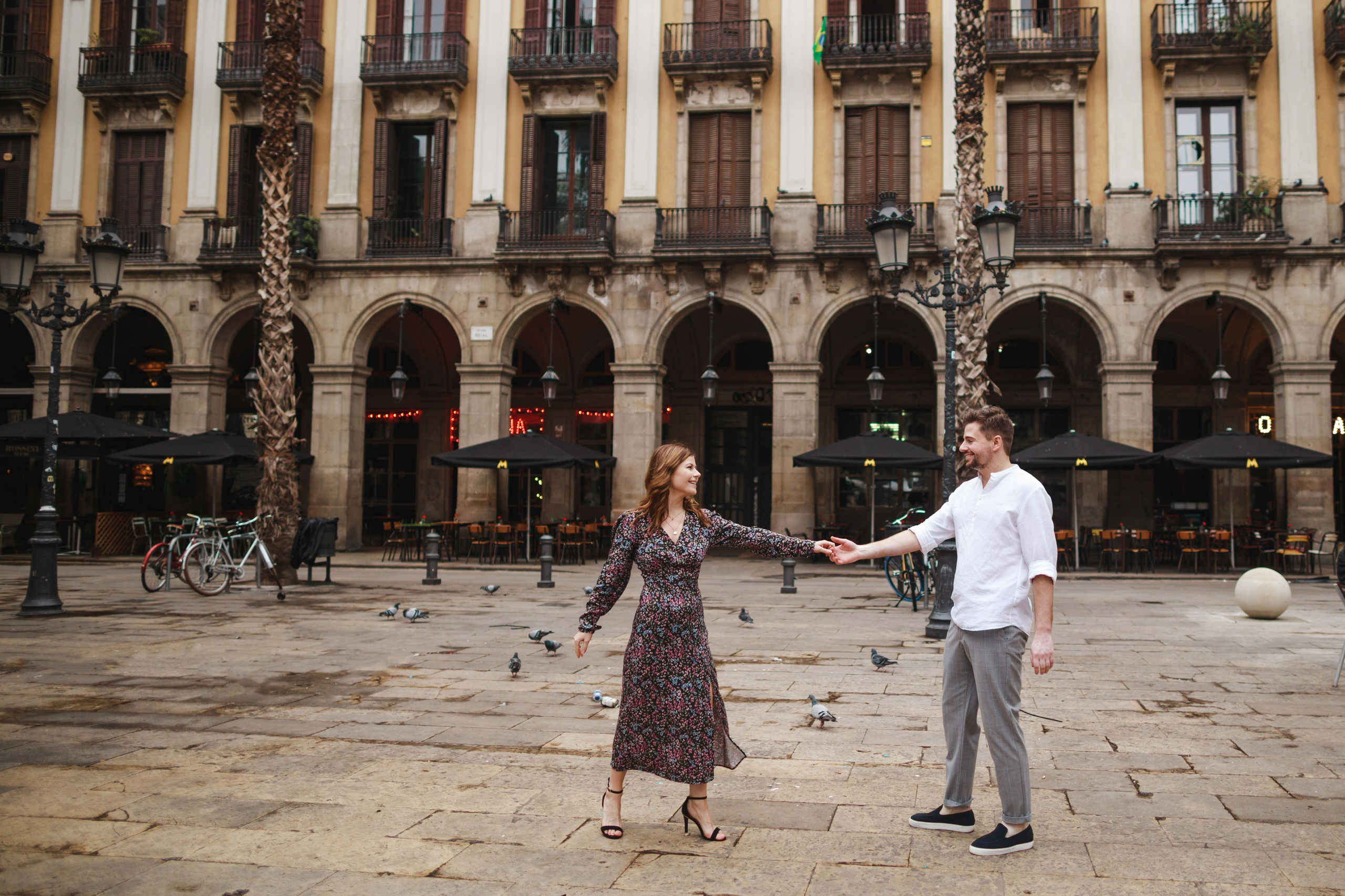 Damian i Monika. Фотограф в Барселоне Испании Маслик Юлия