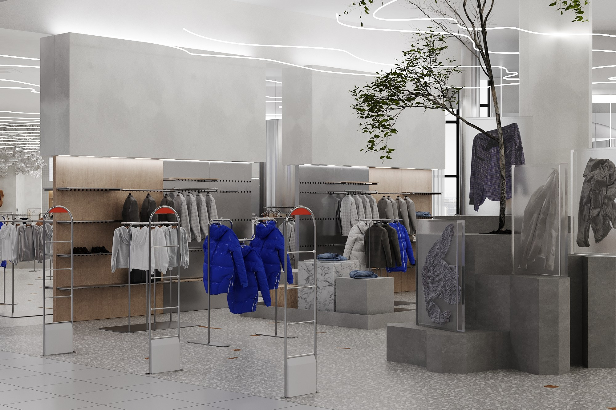 Commercial spaces. Interior design by Yuliya Shpeter