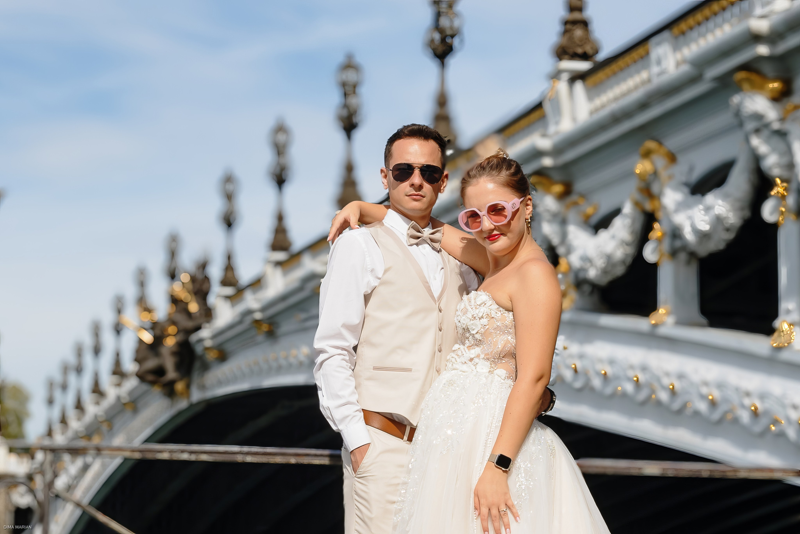 Sedinta foto after wedding Paris. MDimaFotoStudio. Fotograf de nuntă, evenimente private și de familie