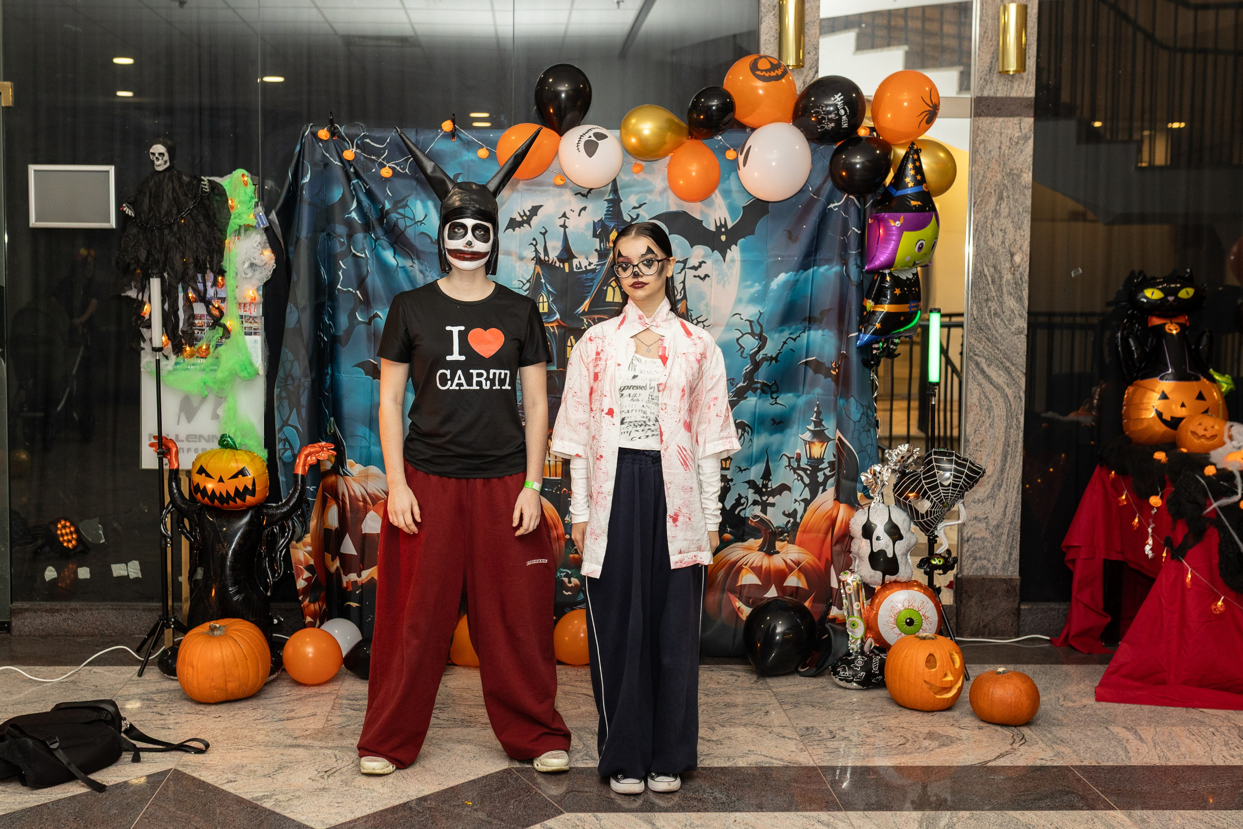 Leo dance studio Helloween 2025. Семейный и детский фотограф в Варшаве Мила Бобровская