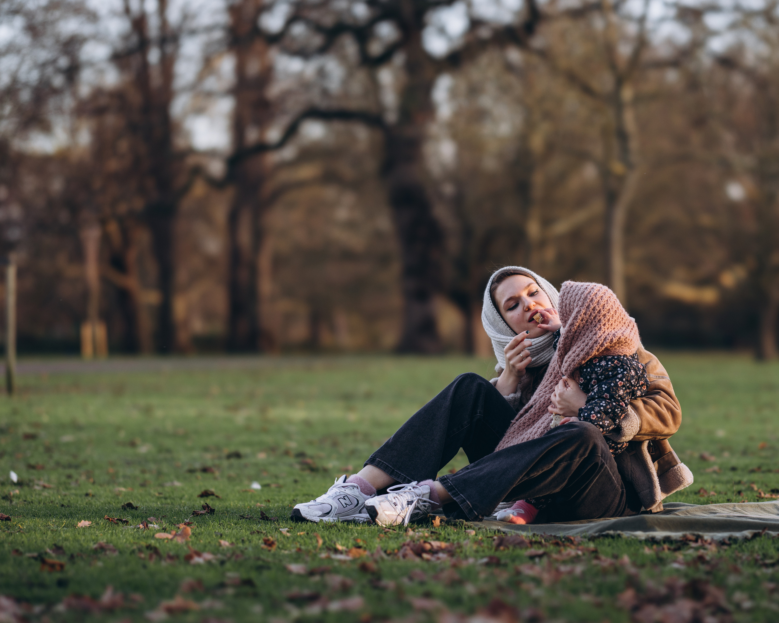 Asel with mum. Anastasia Klink, Photographer in London