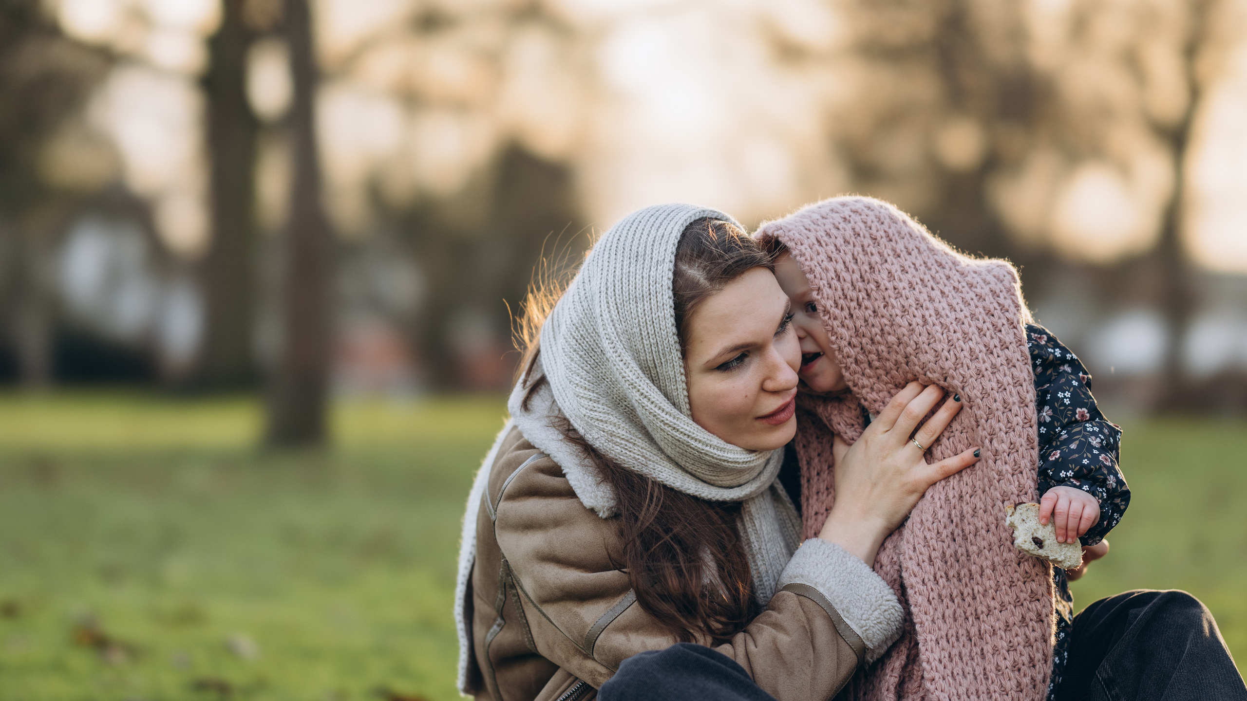Asel with mum. Anastasia Klink, Photographer in London