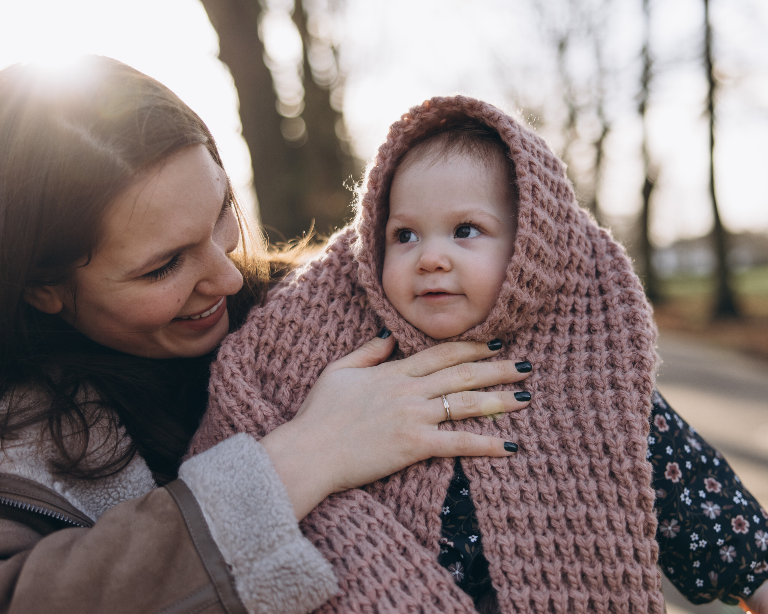 Asel with mum. Anastasia Klink, Photographer in London