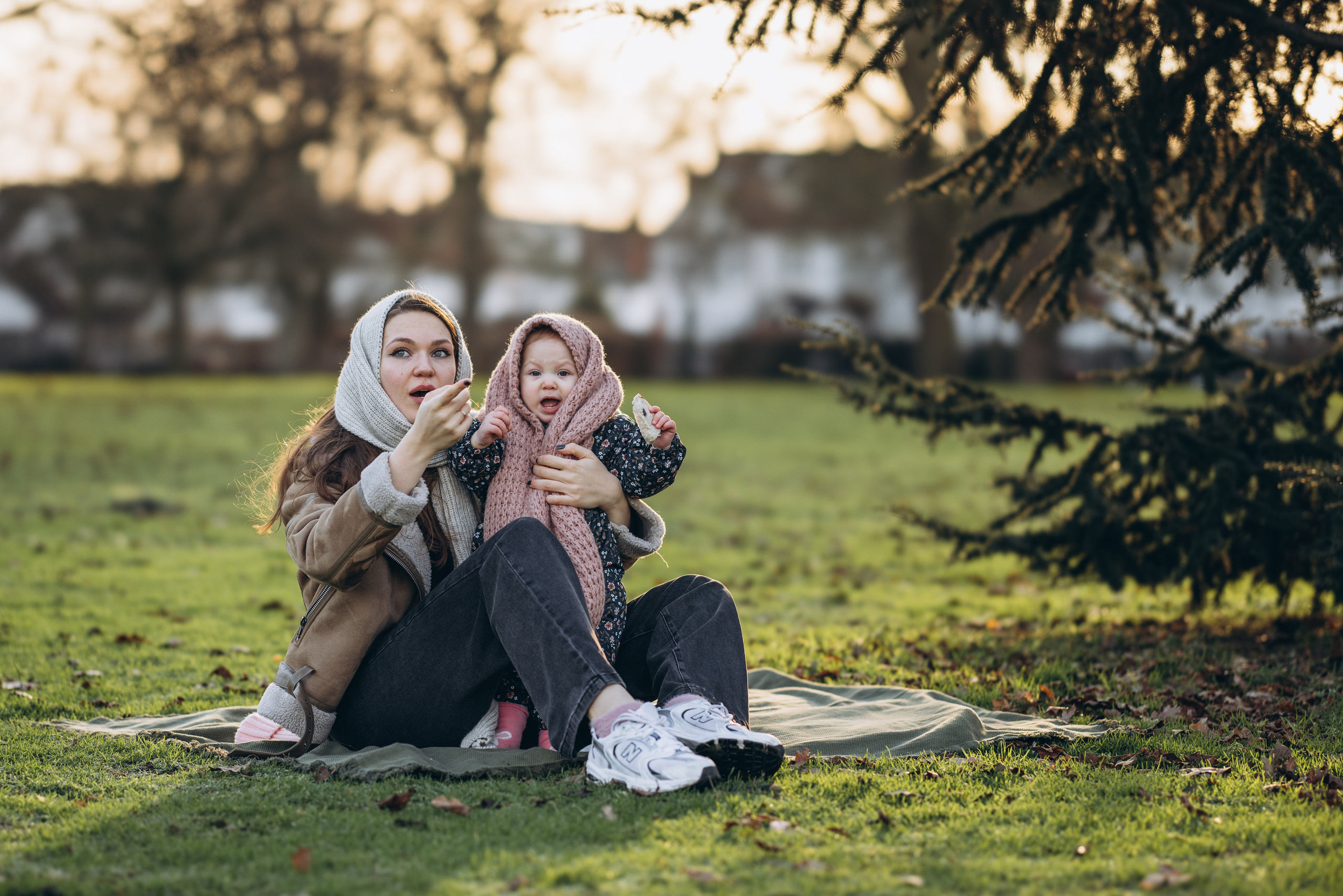 Asel with mum. Anastasia Klink, Photographer in London