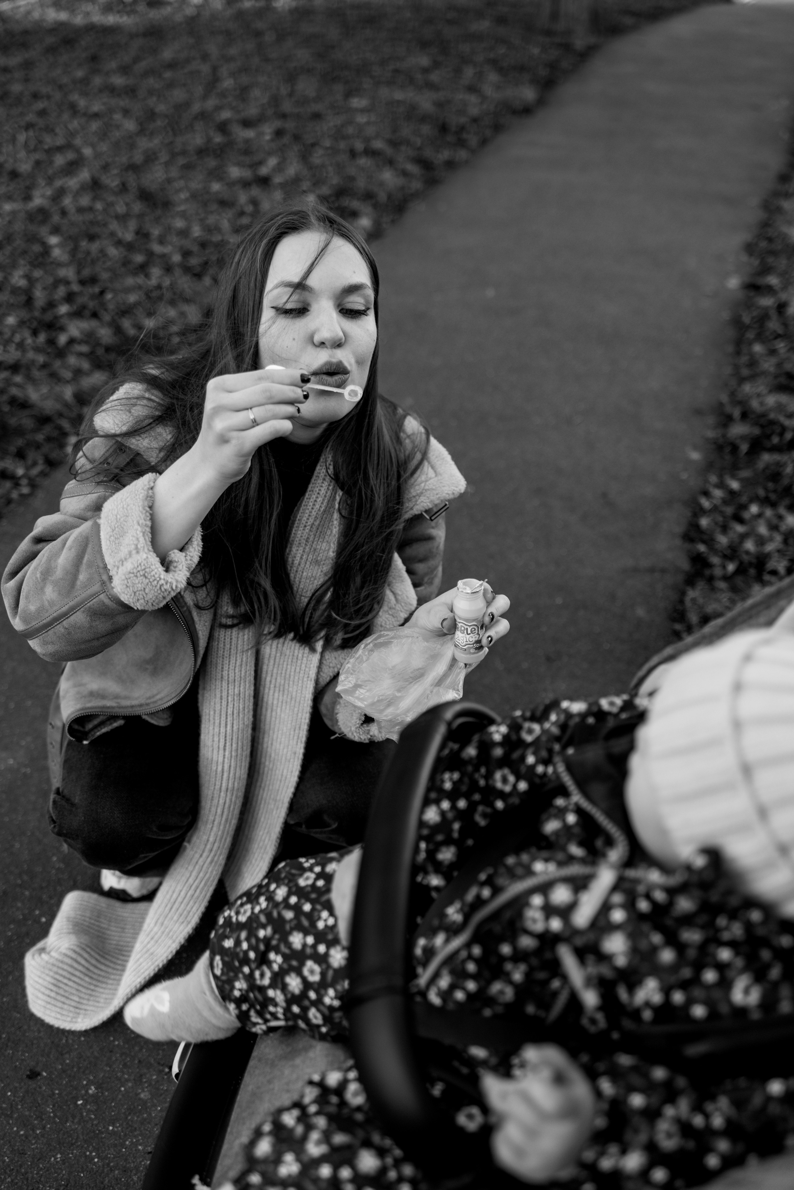 Asel with mum. Anastasia Klink, Photographer in London