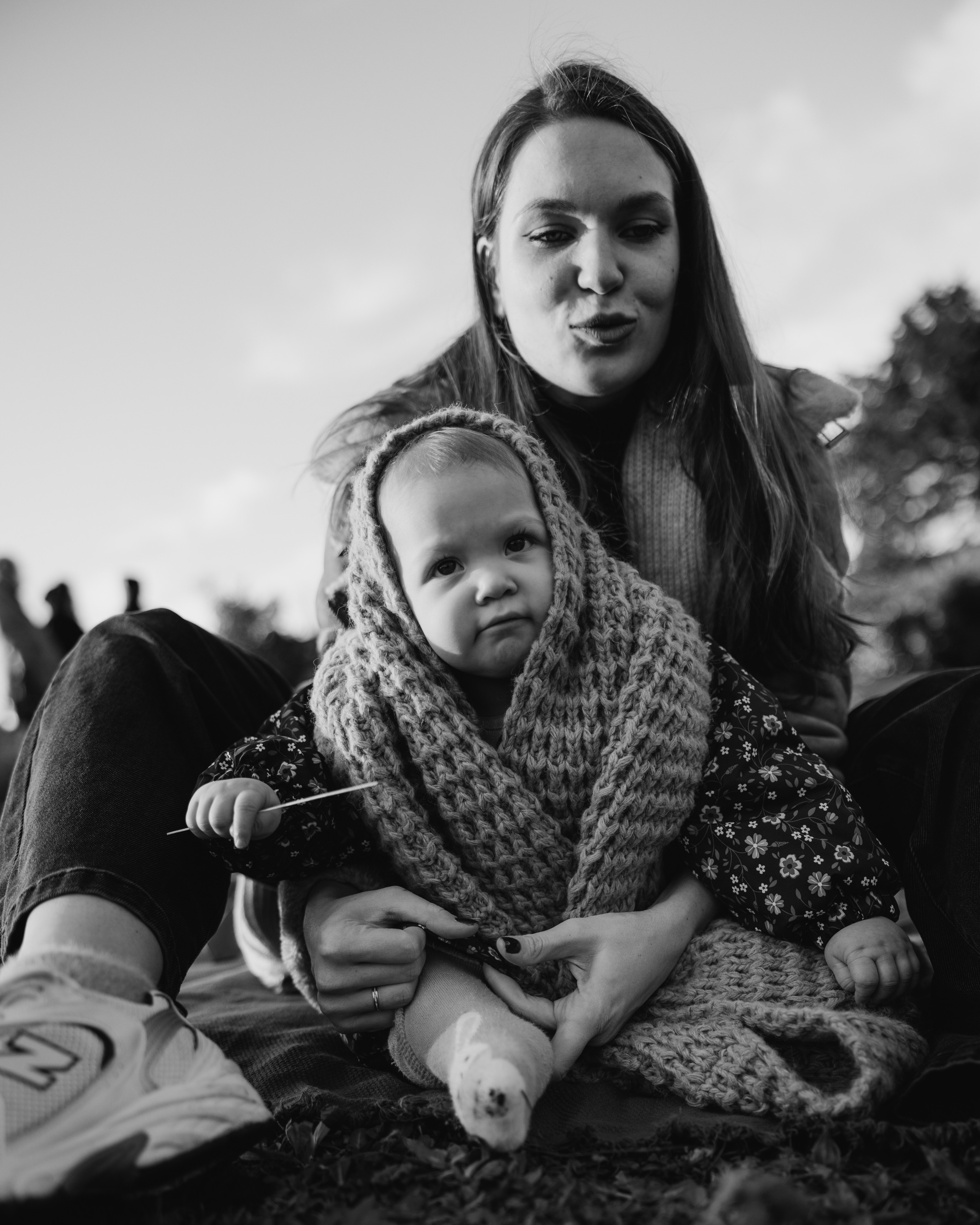 Asel with mum. Anastasia Klink, Photographer in London