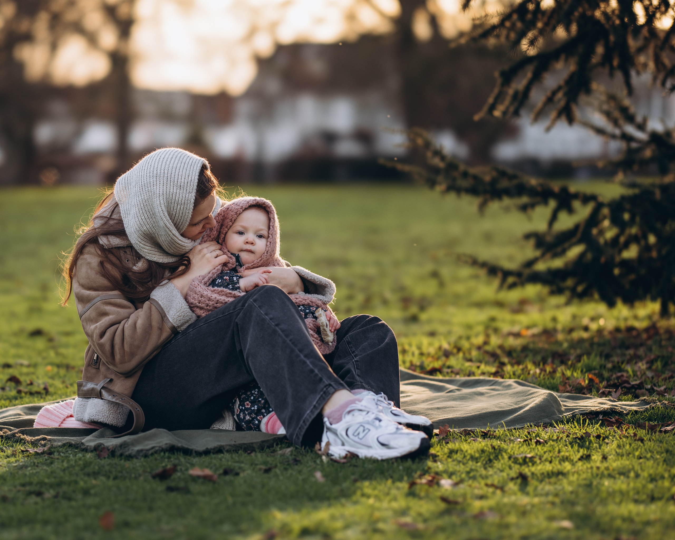 Asel with mum. Anastasia Klink, Photographer in London