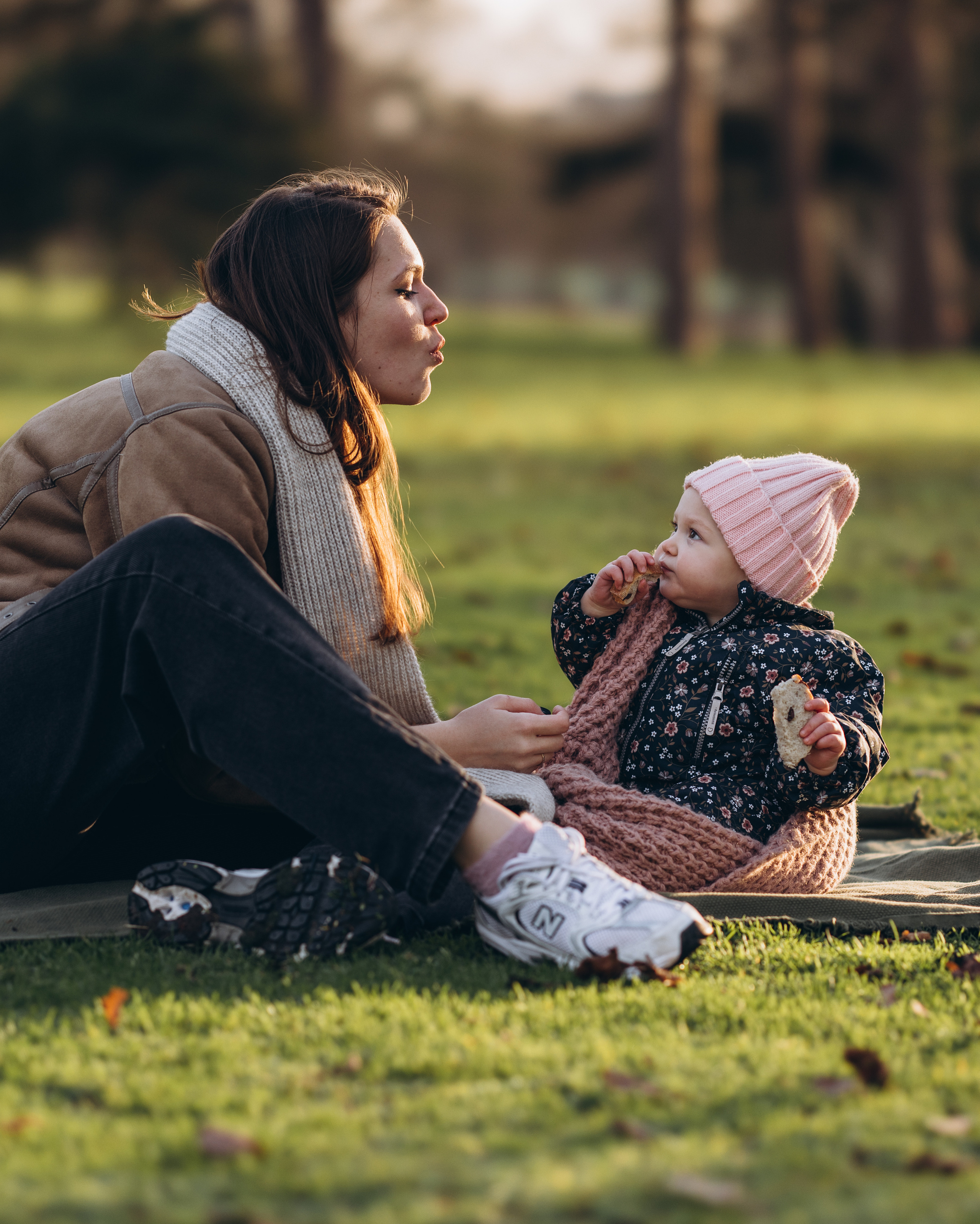 Asel with mum. Anastasia Klink, Photographer in London
