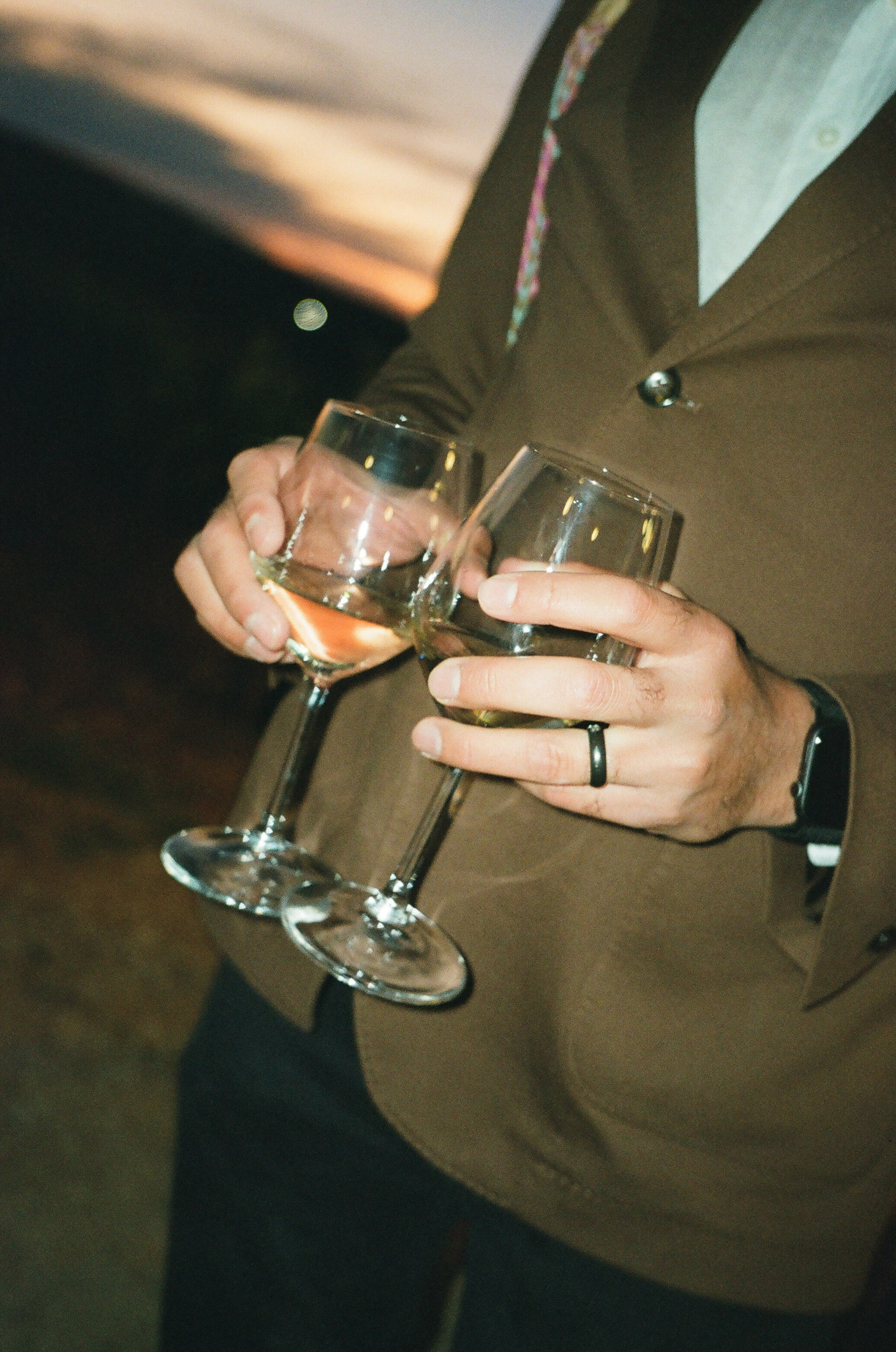 Stephanie & Christian film photos. Wedding photographer Italy