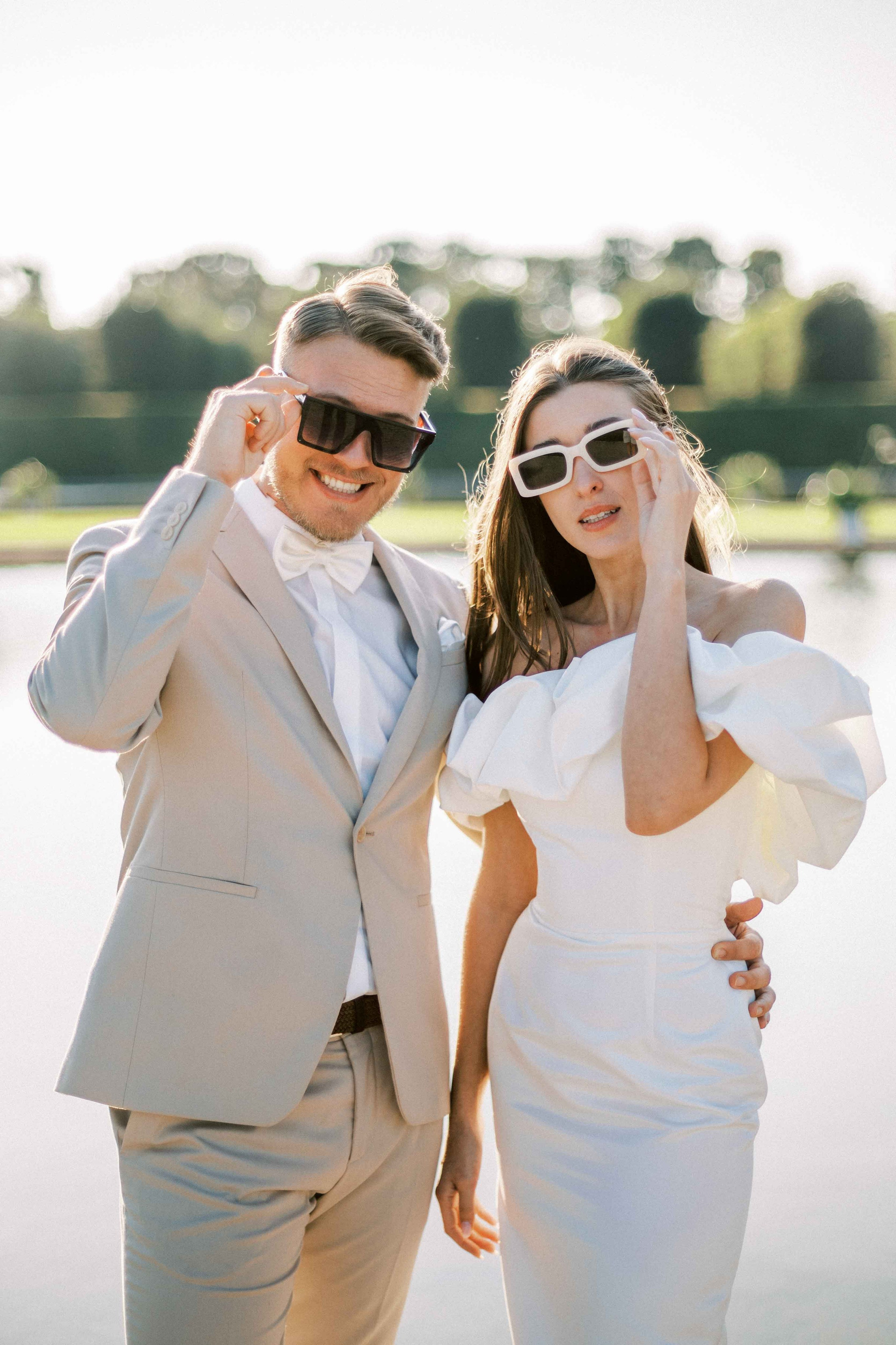 After Wedding Shoot at Sunset