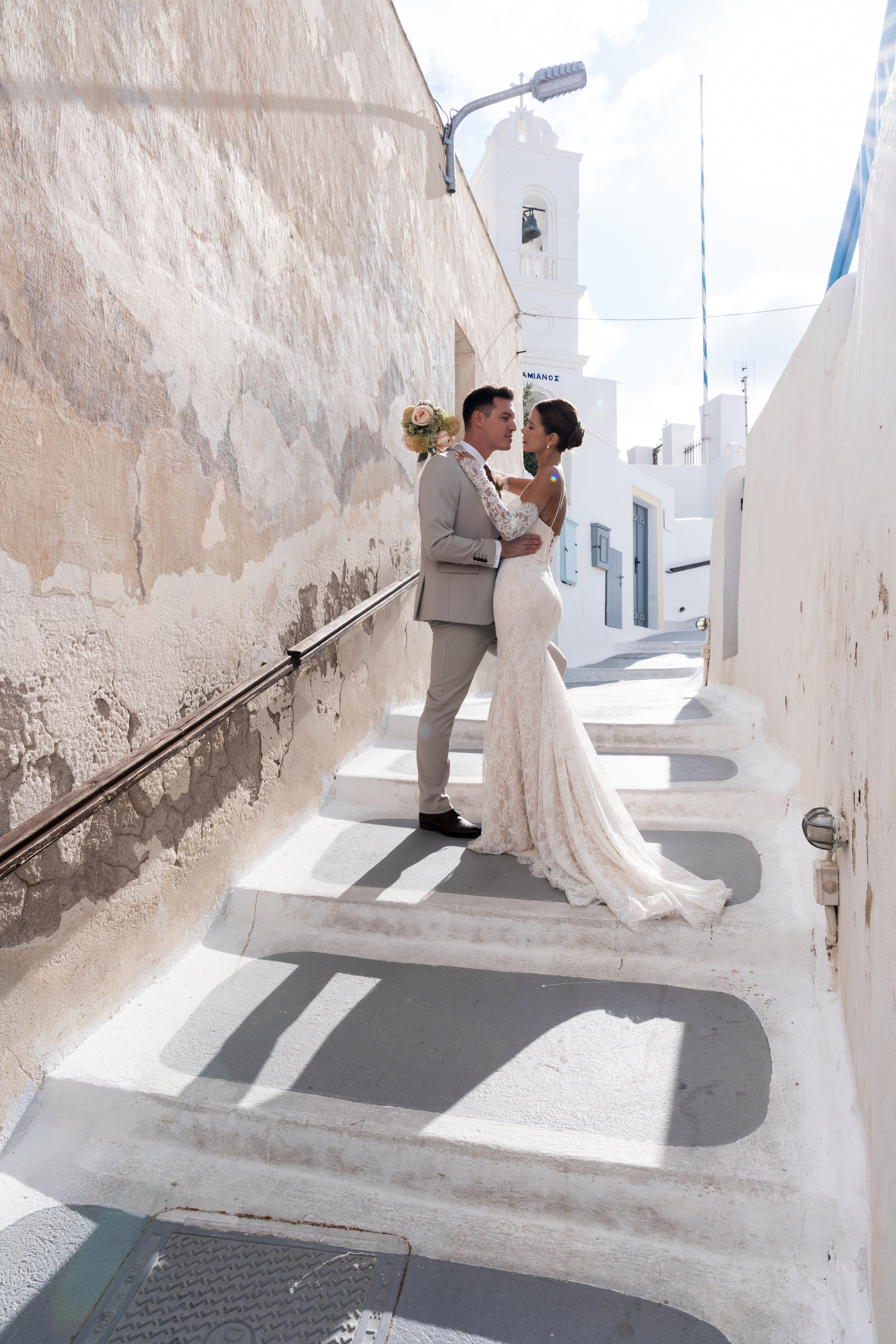 A&N: Santorini. SL Wedding Photo: ponadczasowa 💍 fotografia ślubna | Wrocław & Europa