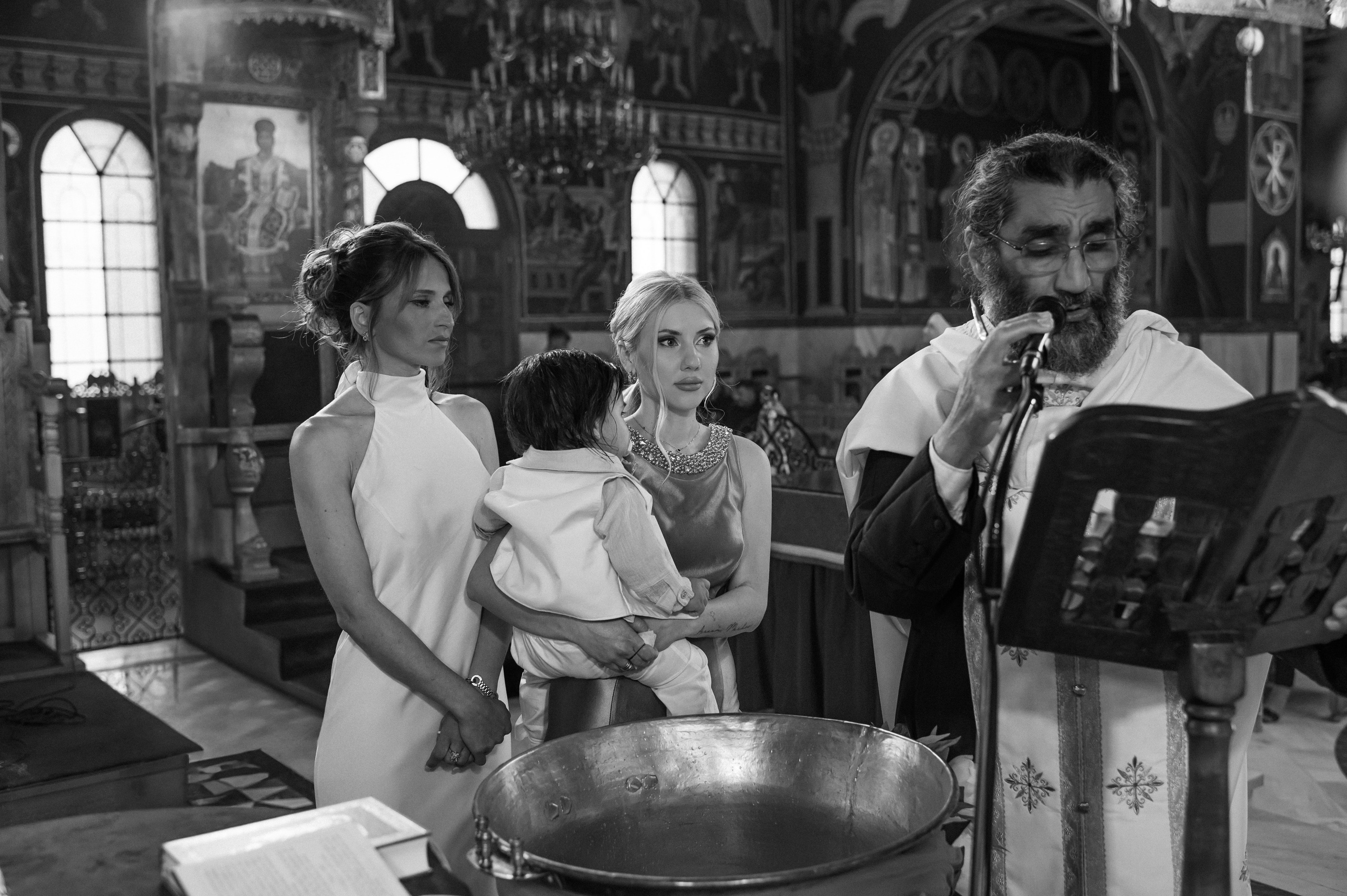 Baptism Maksimos. Семейная, детская, портретная и предметная фотосъемка в Салониках