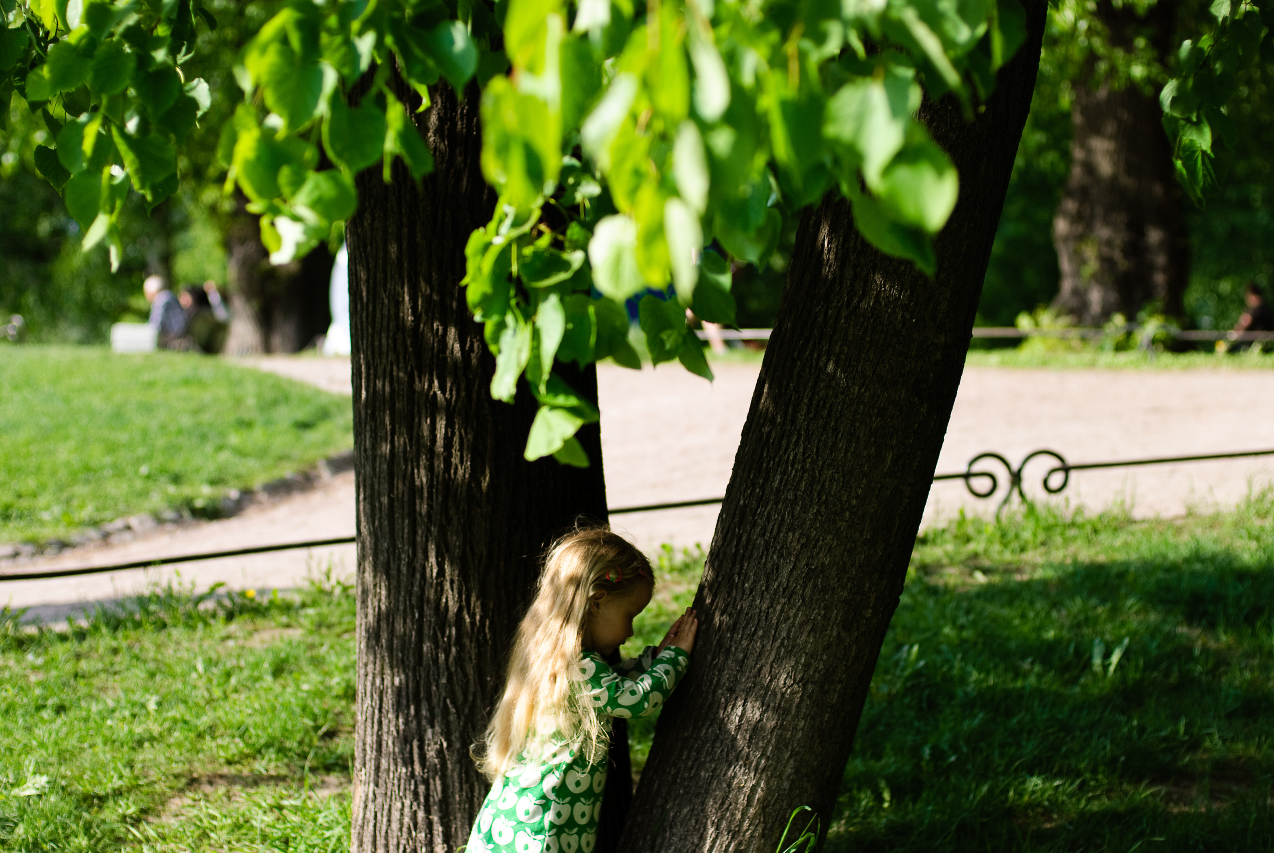 Яна, Катя и Таврический. Год спустя. Виктория Дини. Арт-фотография