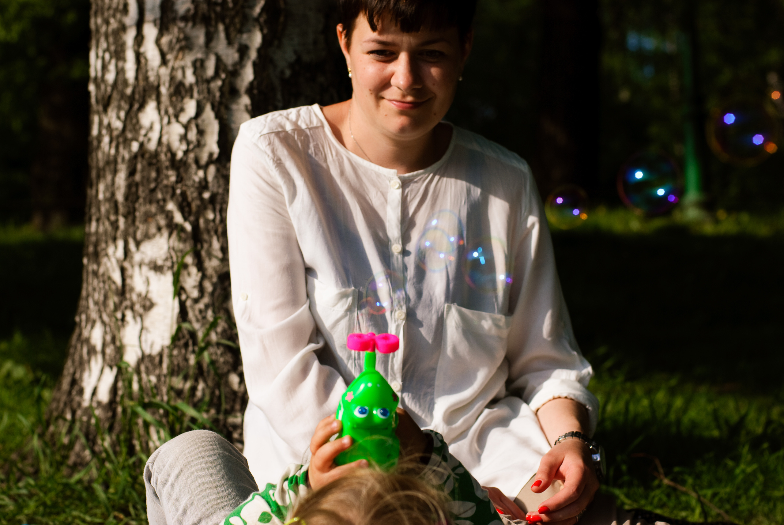 Яна, Катя и Таврический. Год спустя. Виктория Дини. Арт-фотография