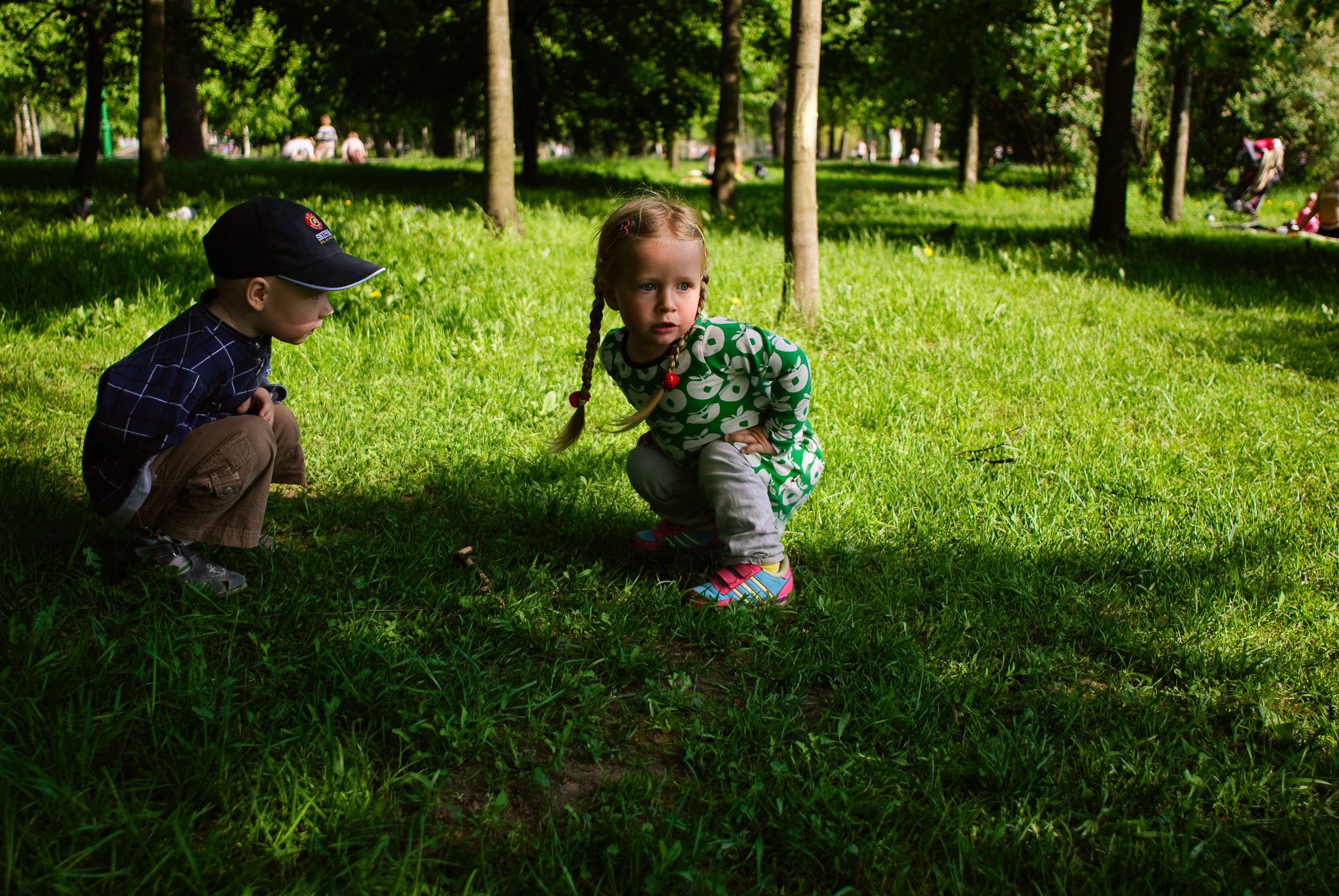 Яна, Катя и Таврический. Год спустя. Виктория Дини. Арт-фотография