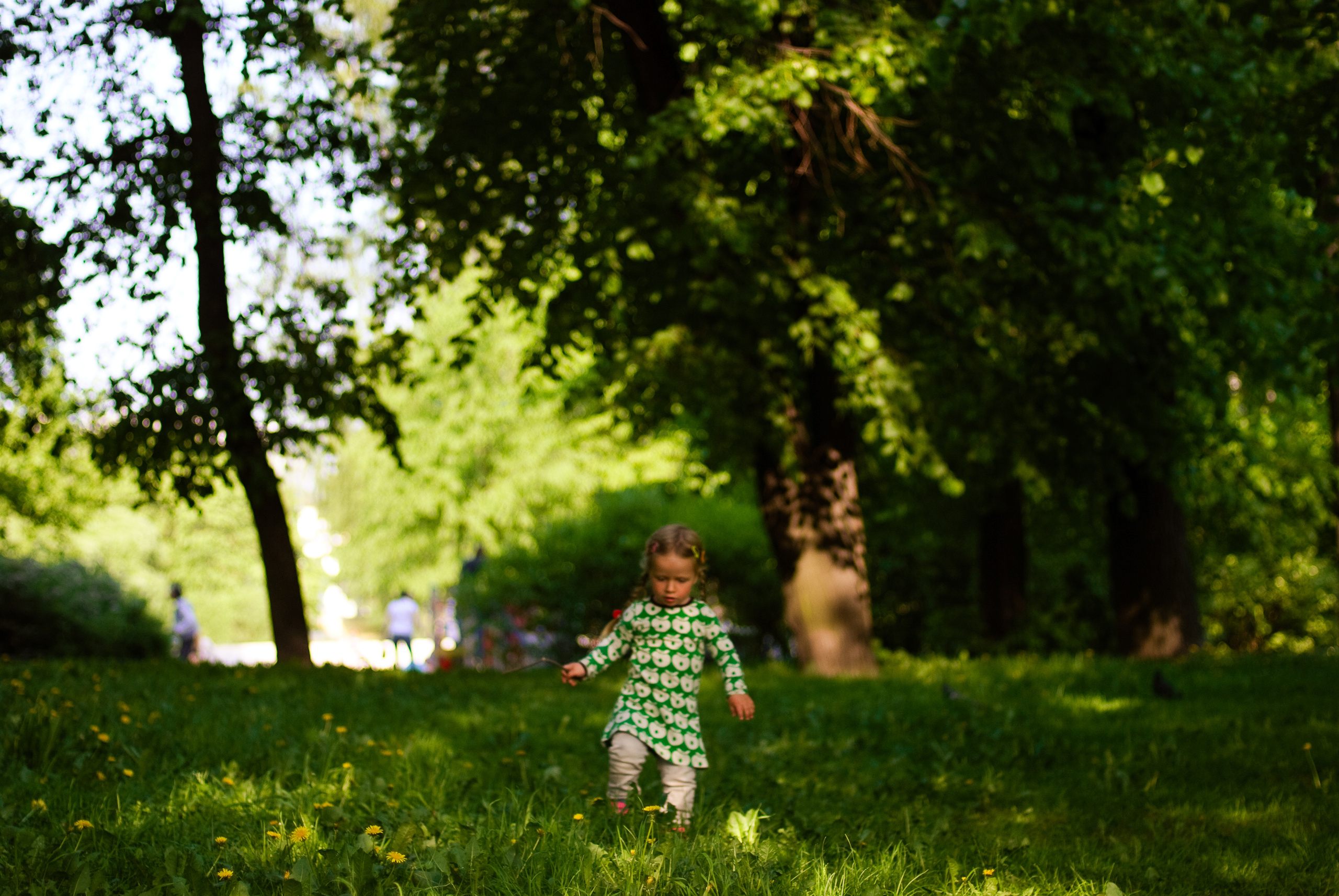 Яна, Катя и Таврический. Год спустя. Виктория Дини. Арт-фотография