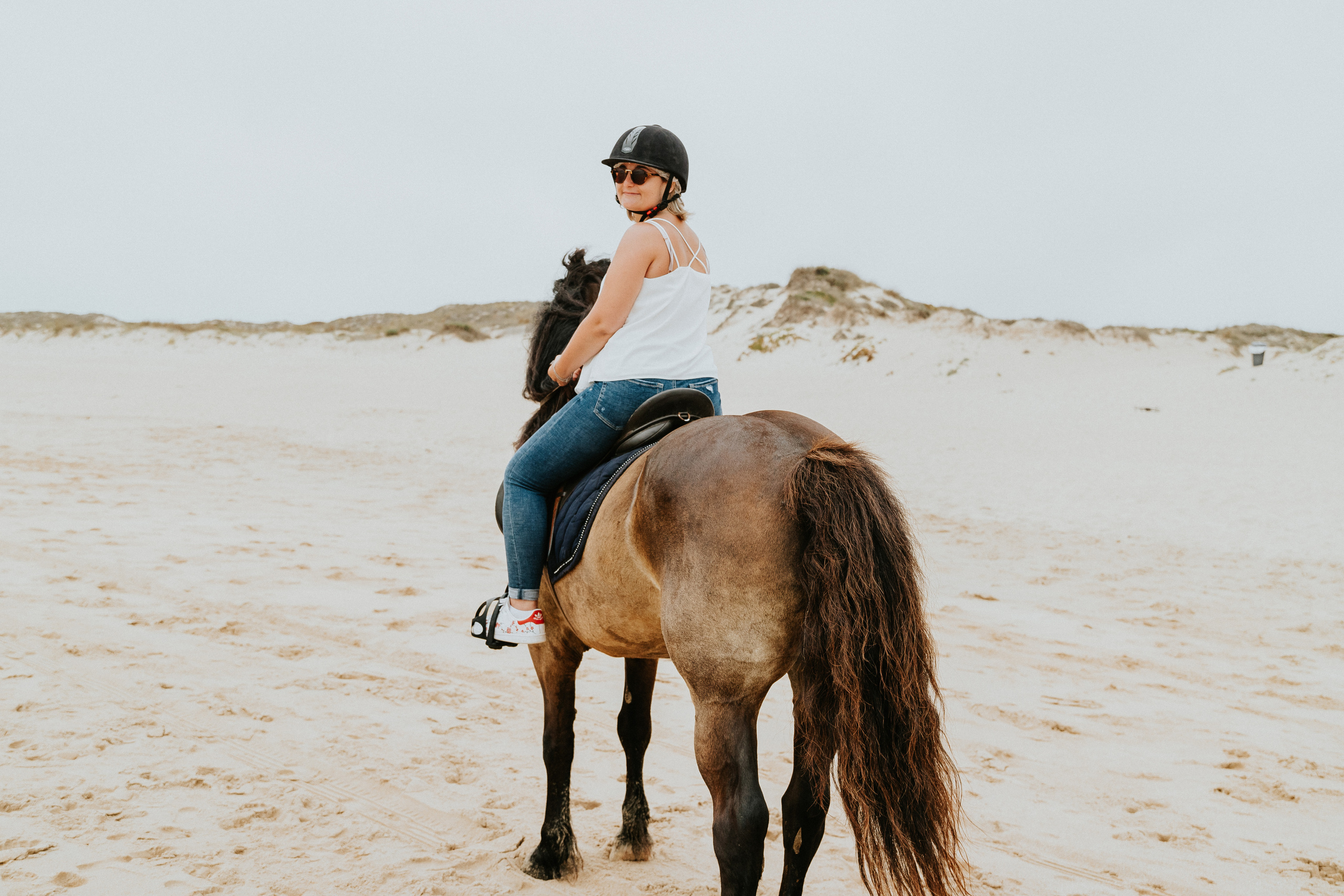 Eco Salgados Agroturismo — Méline & Joel. Passeios a Cavalo na Praia Peniche | Eco Salgados Agroturismo