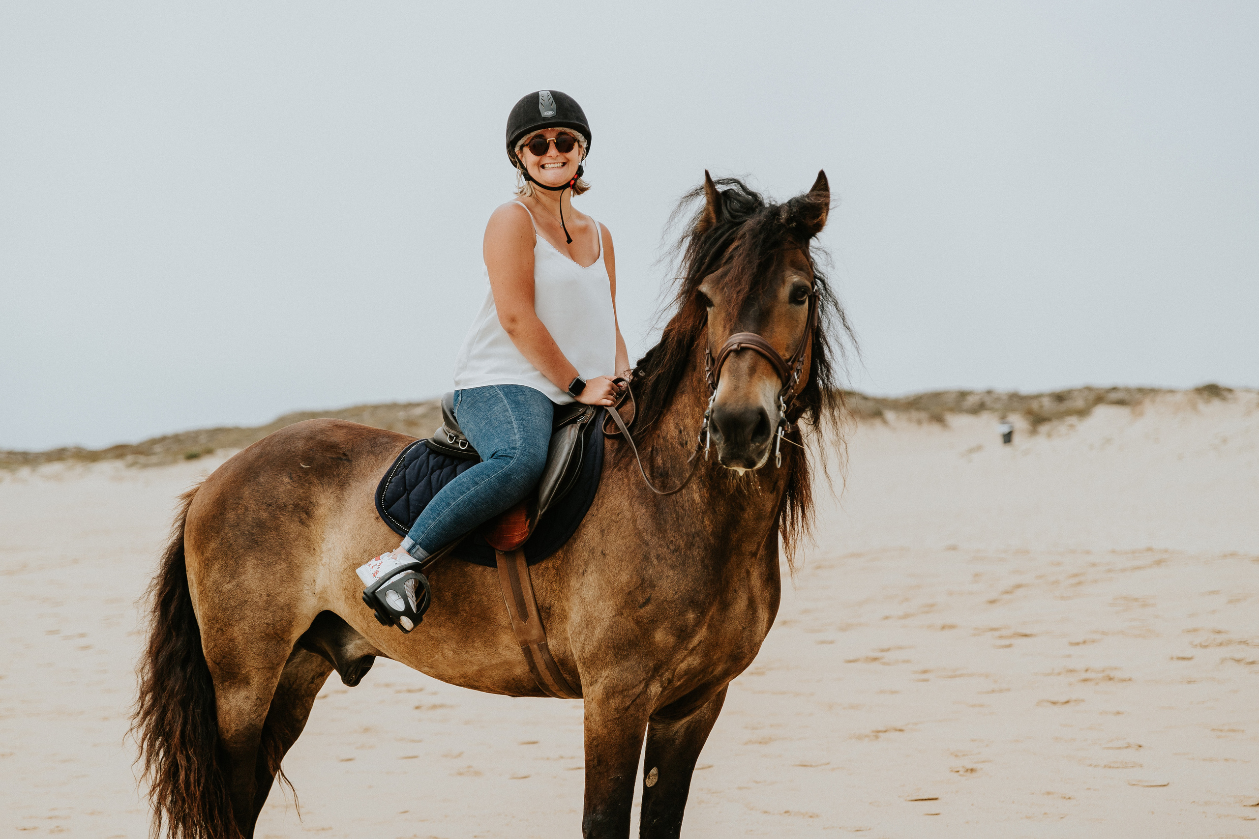 Eco Salgados Agroturismo — Méline & Joel. Passeios a Cavalo na Praia Peniche | Eco Salgados Agroturismo