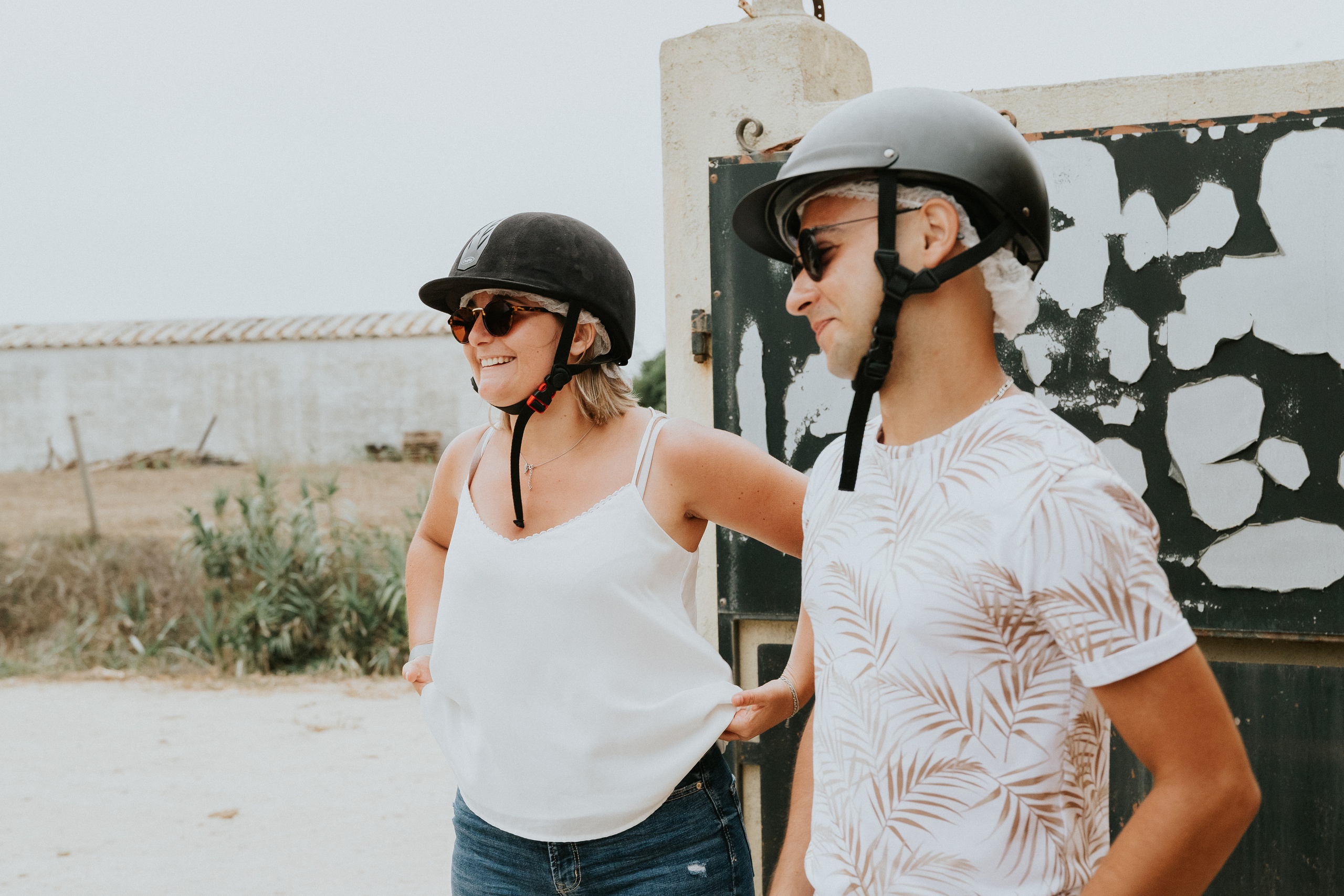 Eco Salgados Agroturismo — Méline & Joel. Passeios a Cavalo na Praia Peniche | Eco Salgados Agroturismo