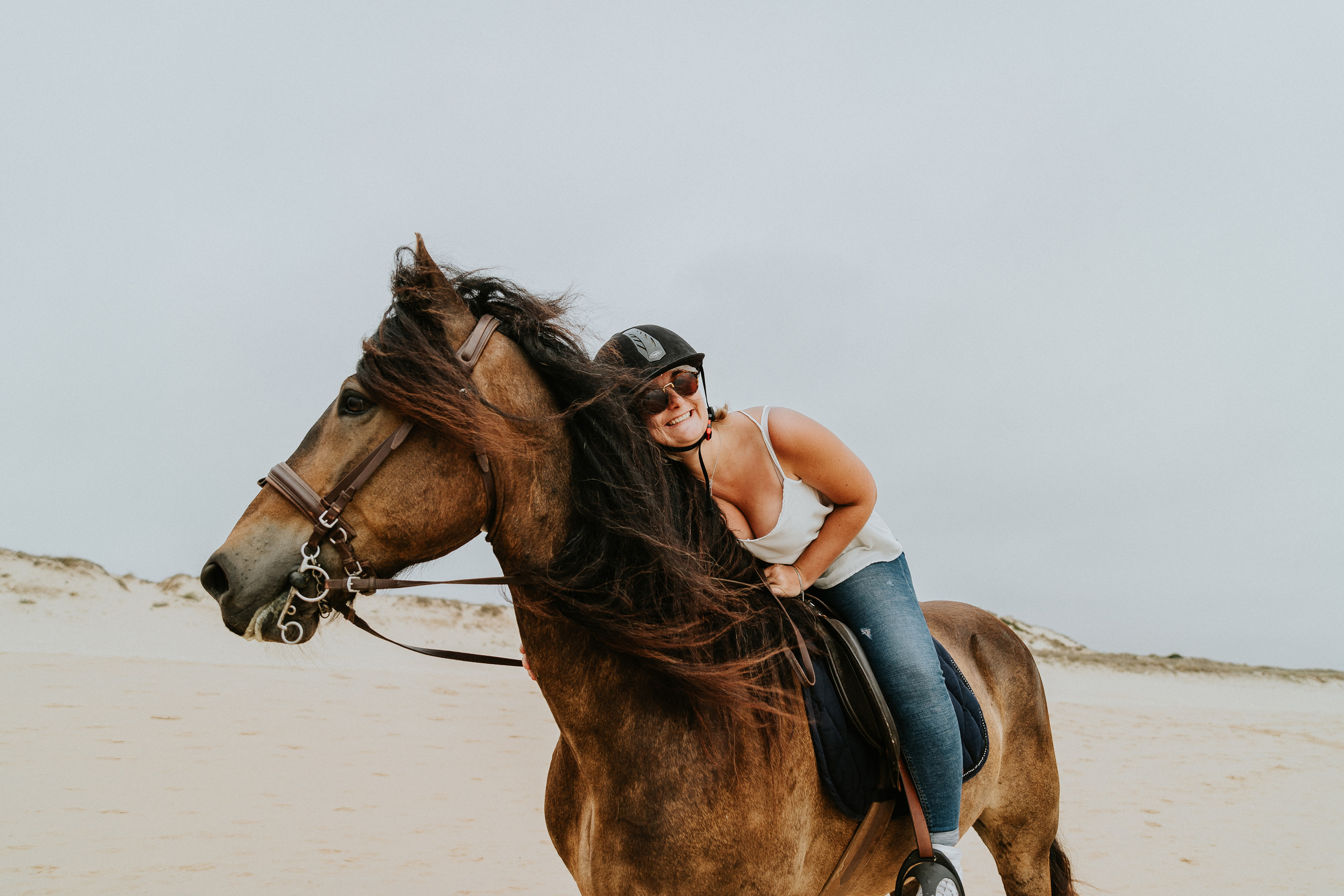 Eco Salgados Agroturismo — Méline & Joel. Passeios a Cavalo na Praia Peniche | Eco Salgados Agroturismo