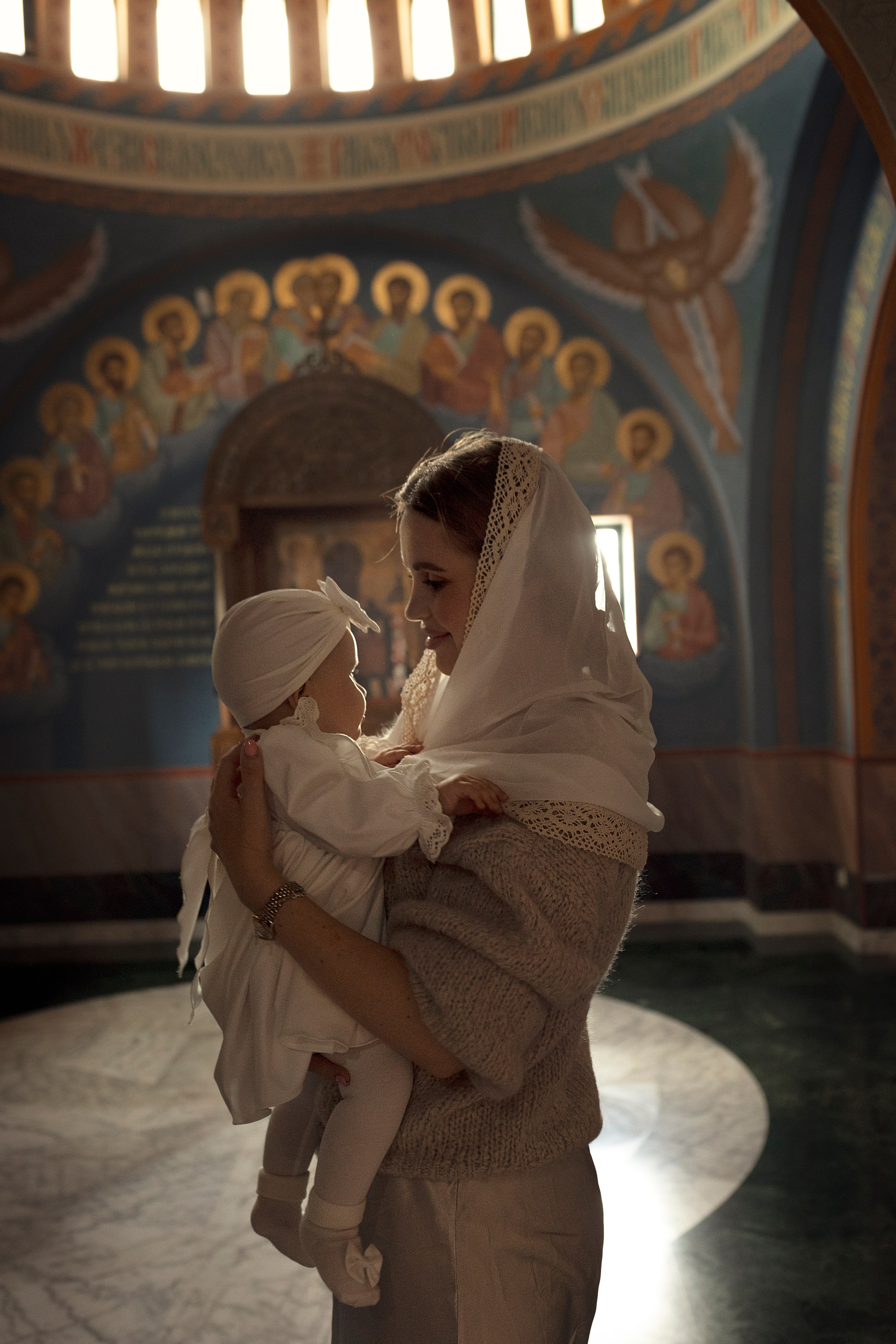 Крещение. Семейный и детский фотограф в Варшаве Мила Бобровская