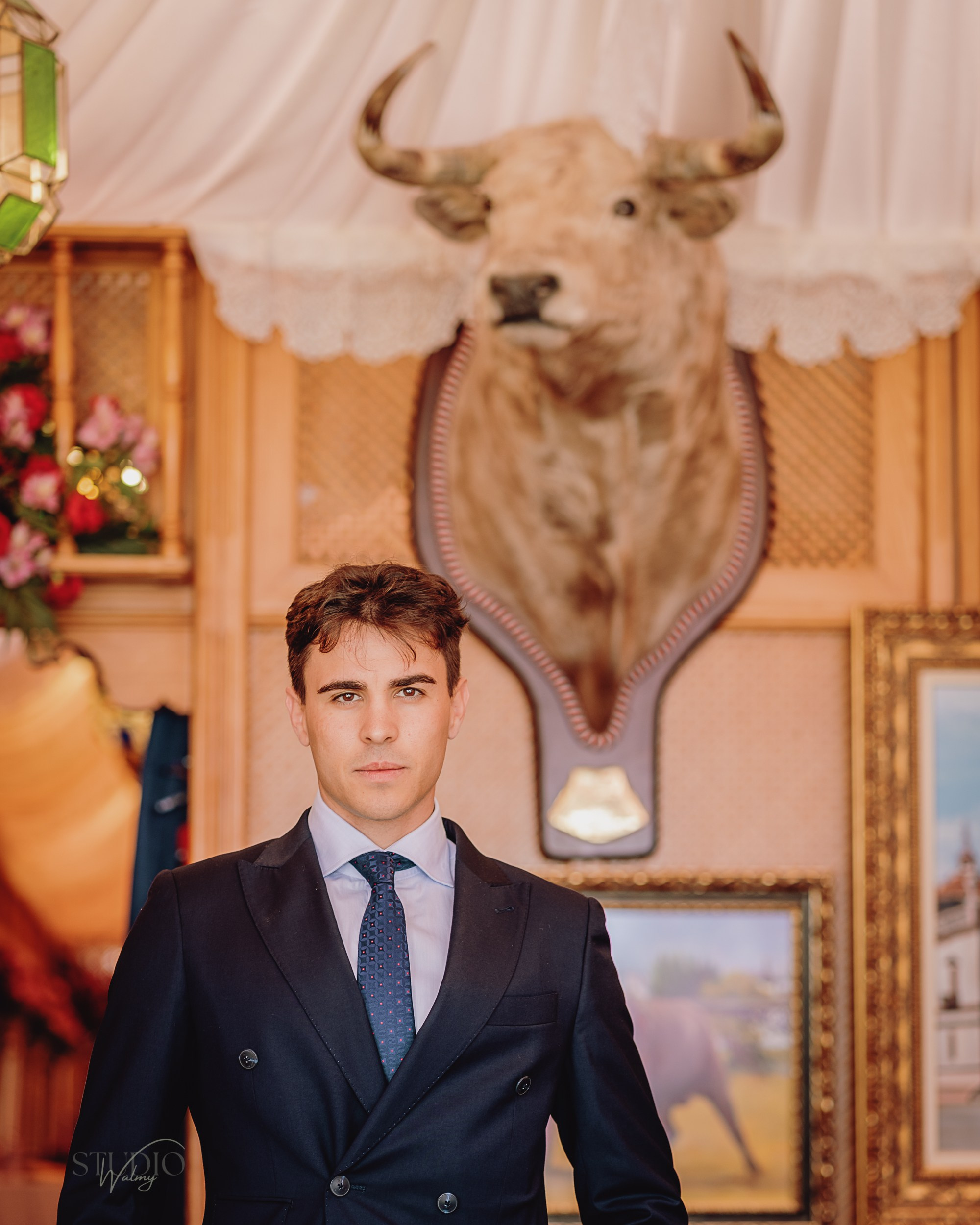 Sesión de fotos en feria de Abril de Sevilla. Inicio