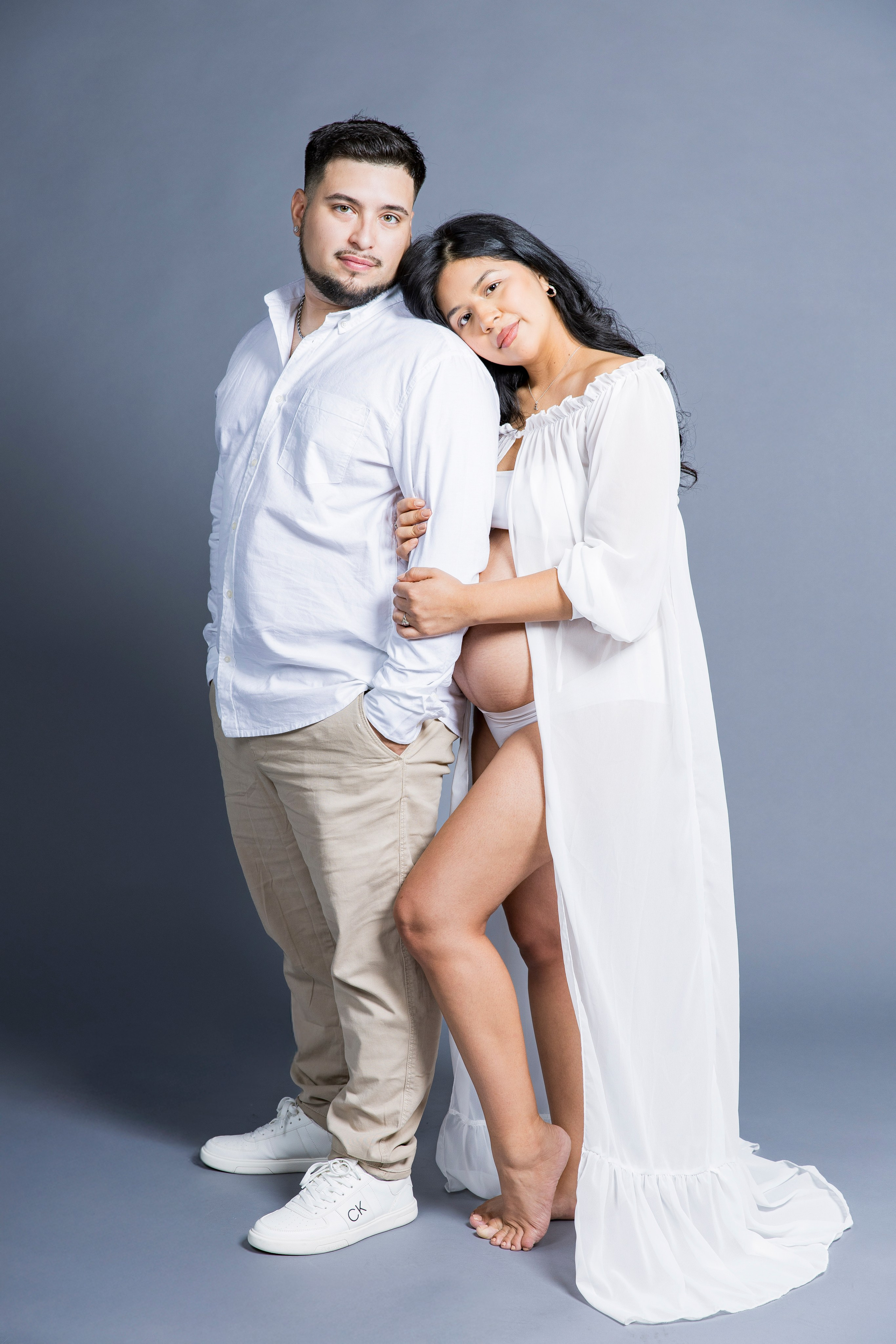 Sesiones de Fotografía de Embarazo en Madrid - Rainbox. Rainbox Estudio de Fotografía