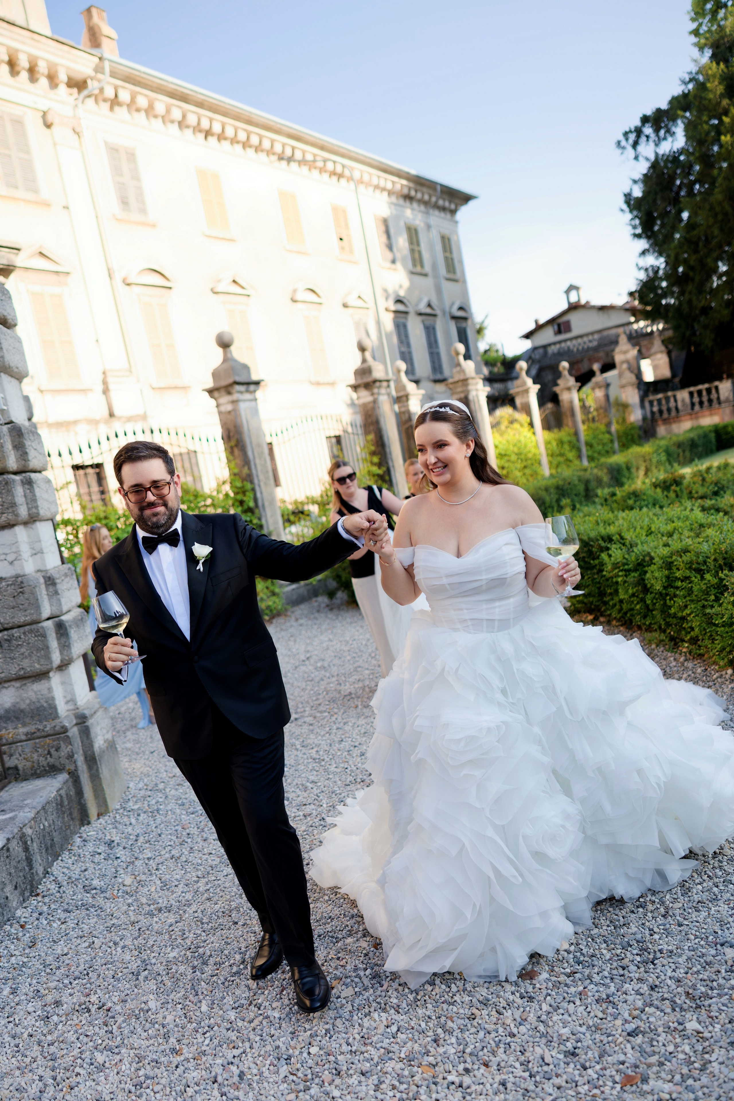 Wedding at Villa Bettoni on Lake Garda