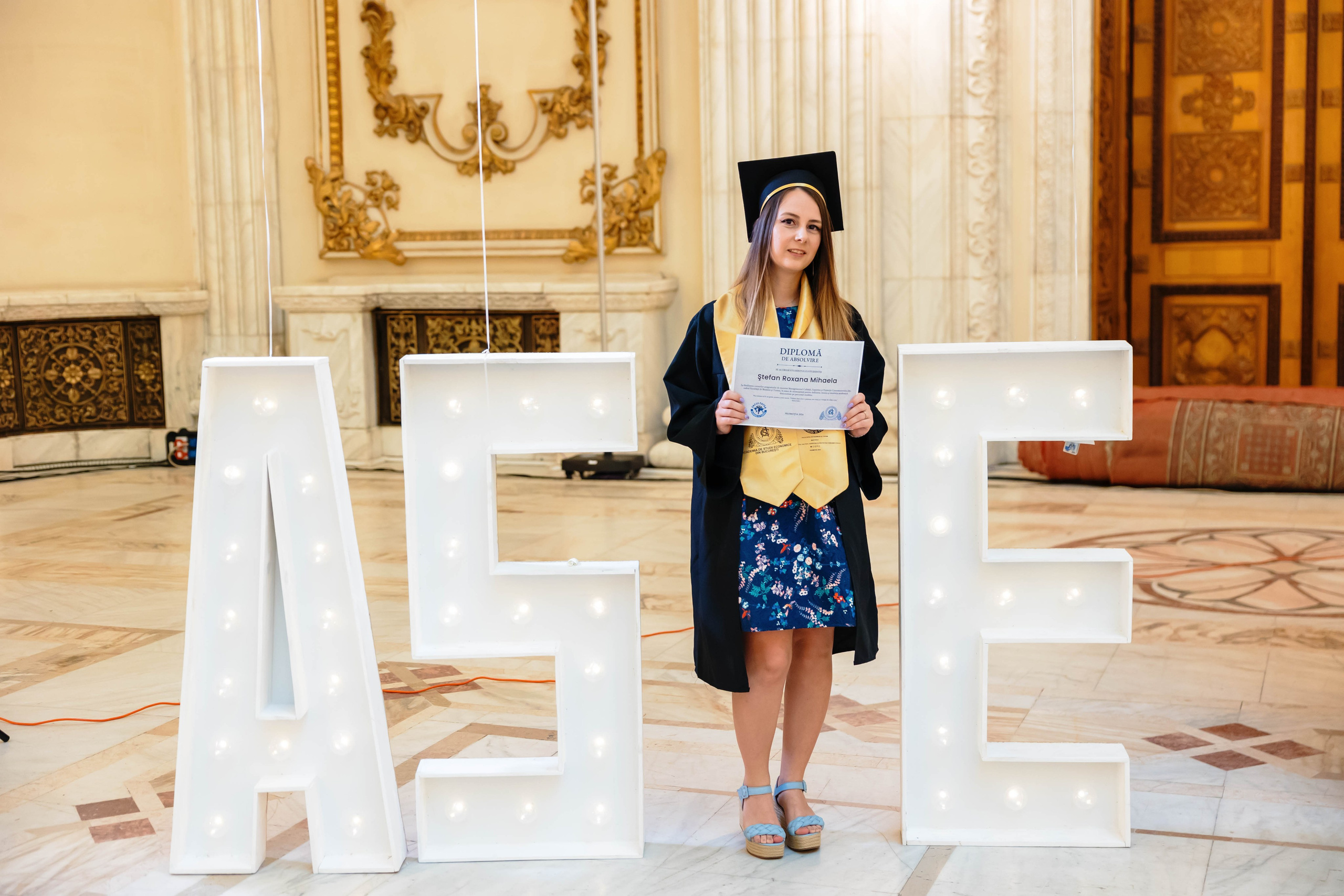Festivitate Absolvire ASE 2024 - Palatul Parlamentului Bucuresti. MDimaFotoStudio. Fotograf de nuntă, evenimente private și de familie