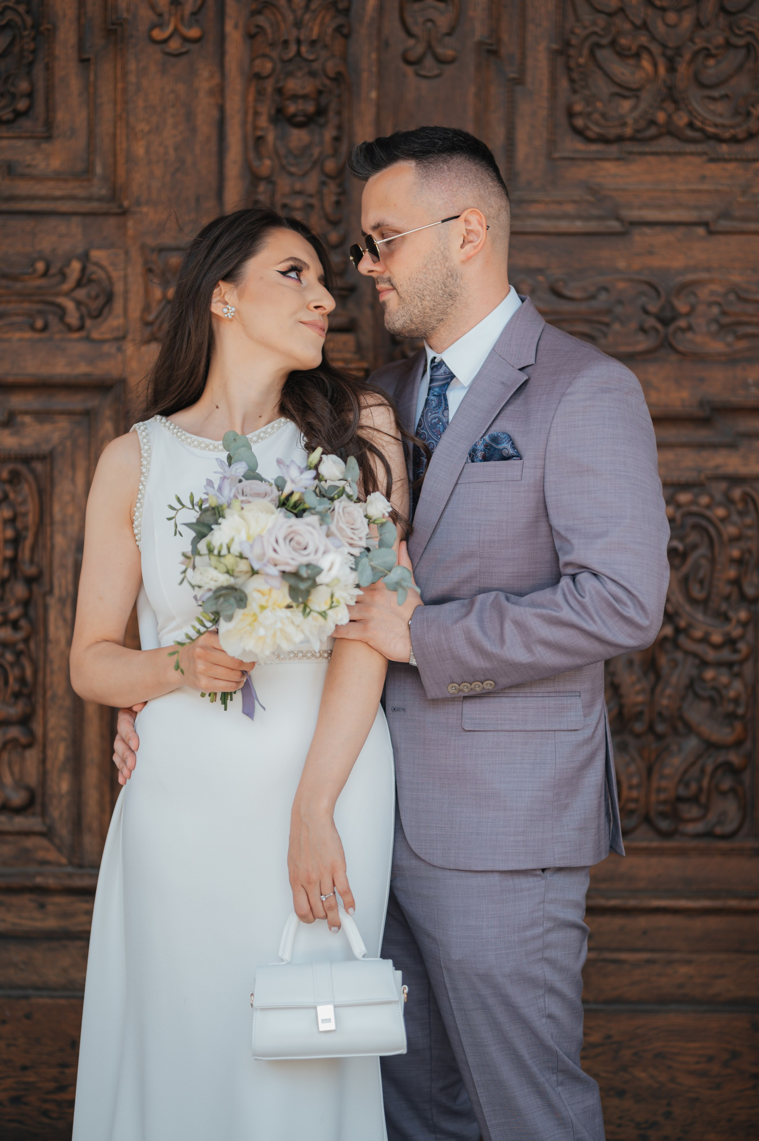 Bianca&Mădălin’s Civil Wedding. Minimalistart