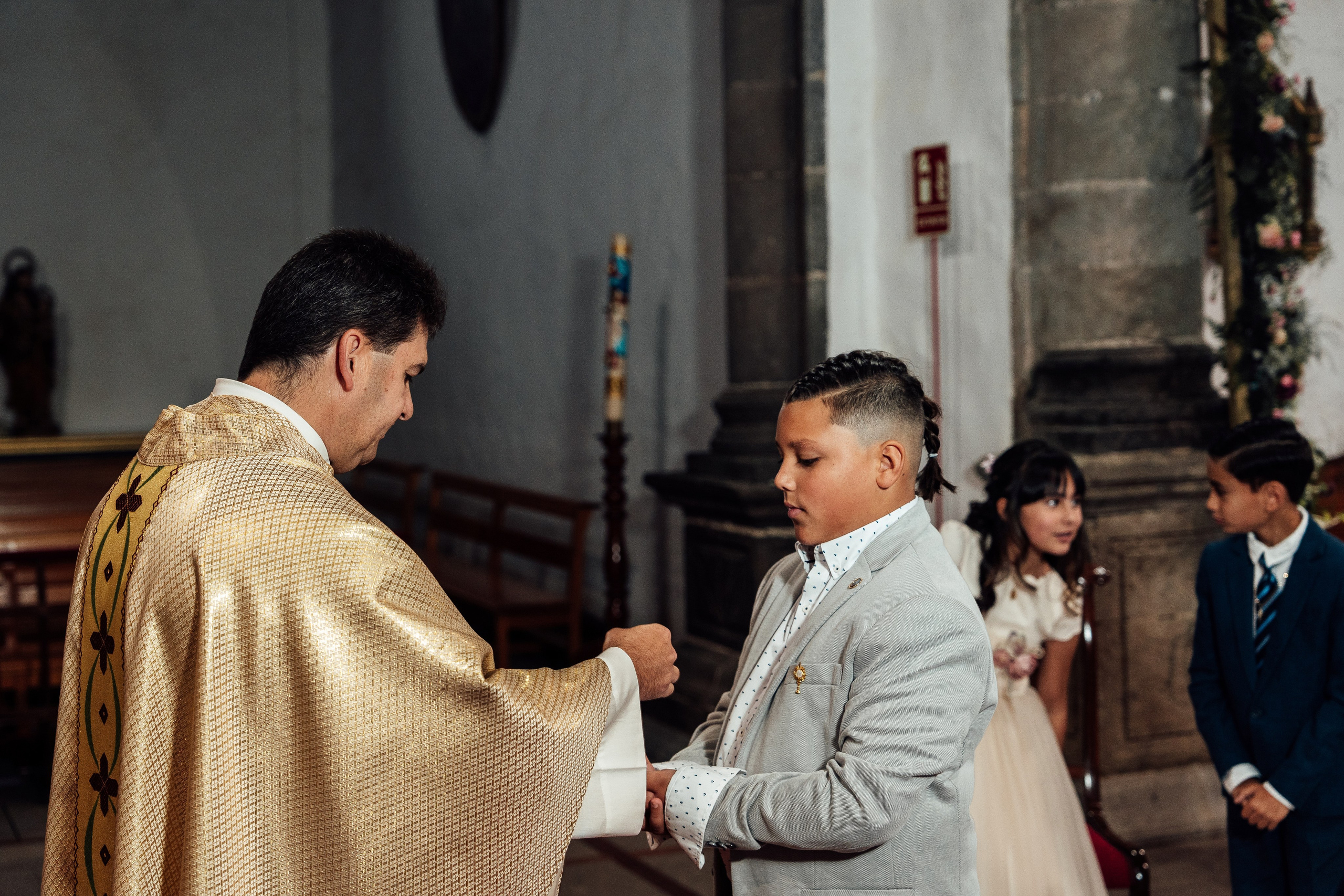 Первое причастие. Профессиональный фотограф на Тенерифе