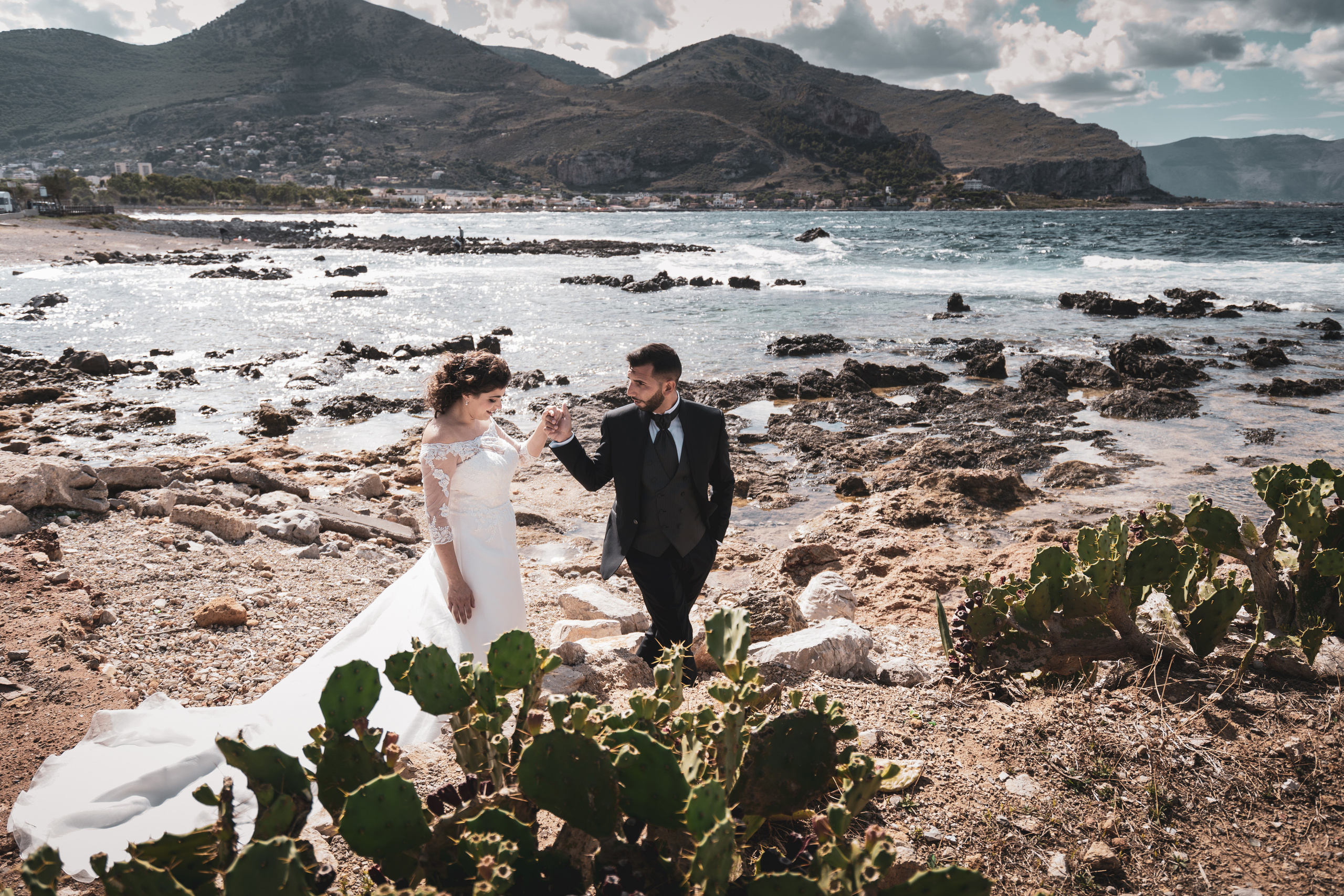 Michela & Alessio. Фотограф на Сицилии Гвидо Каналелла