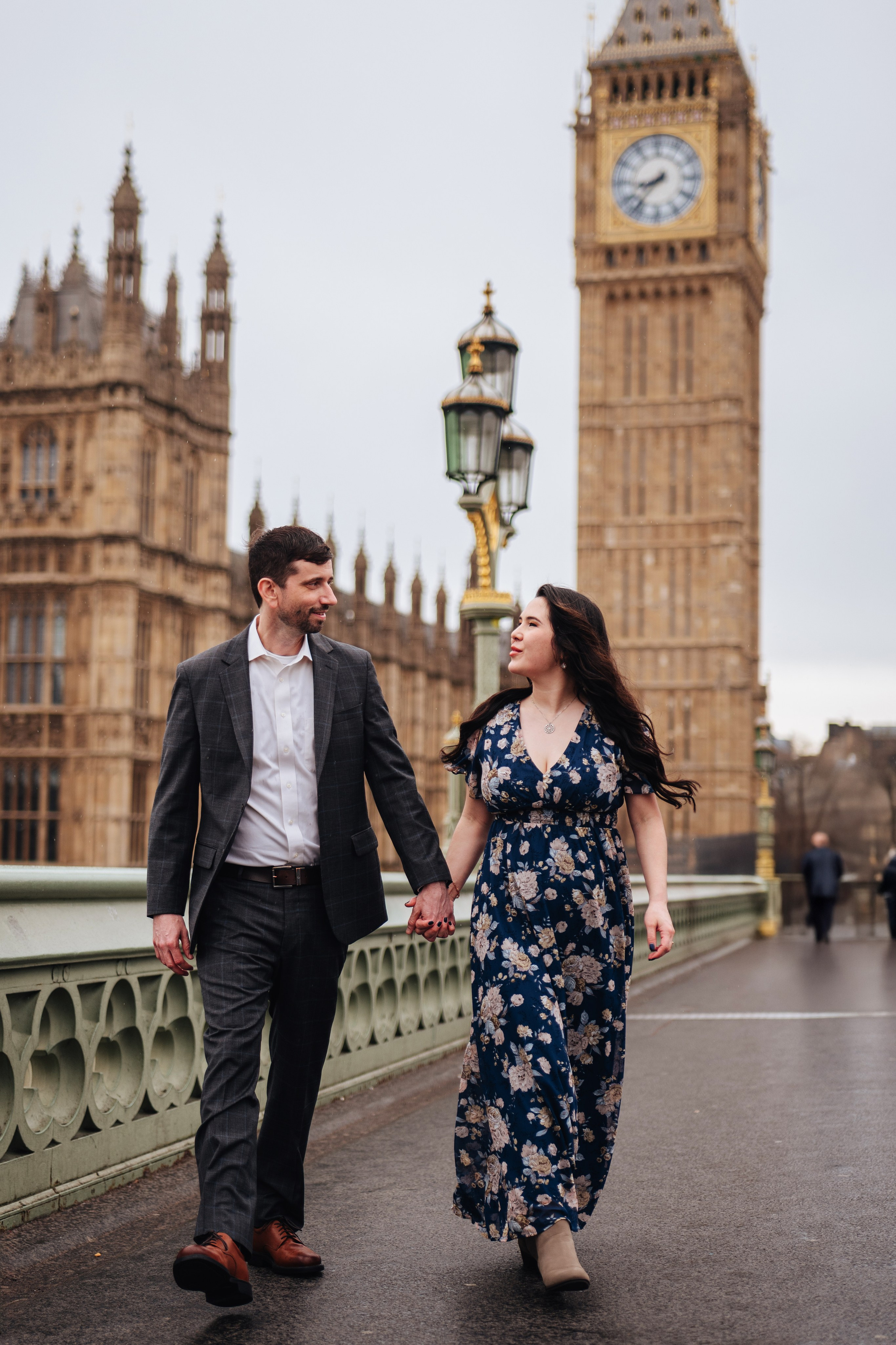 Love story near Big Ben, London. Wedding and family photographer in London