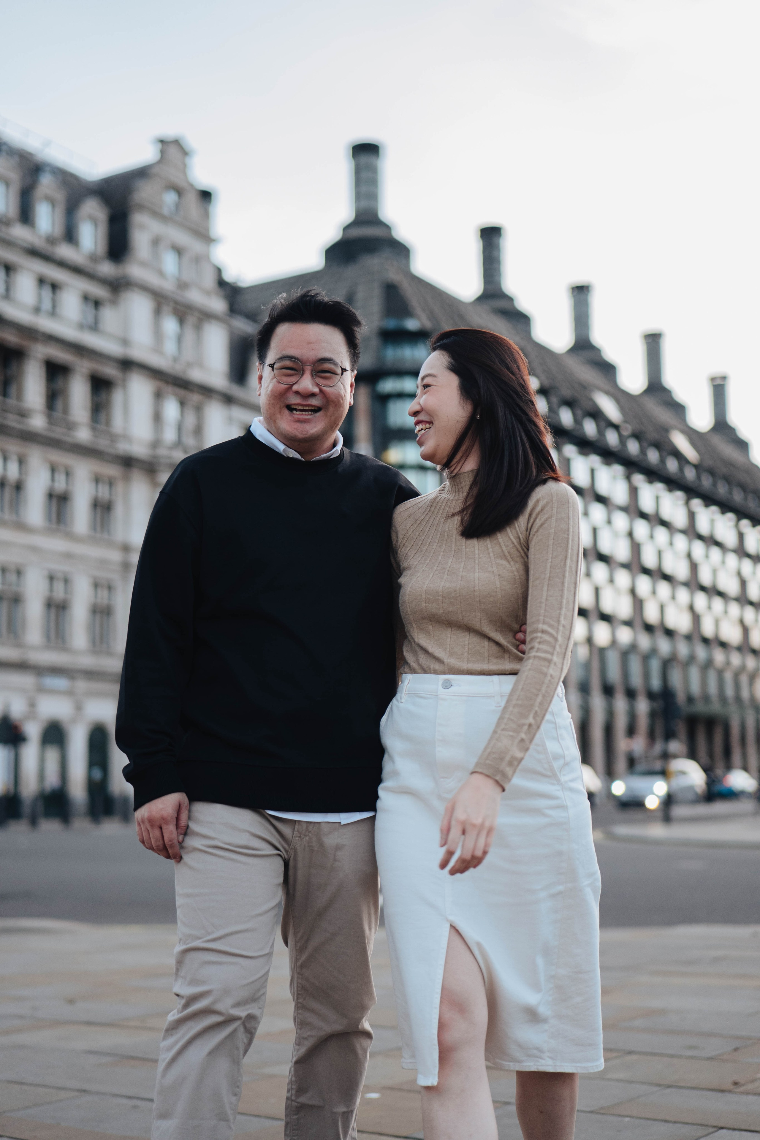 Early morning in central London. Wedding and family photographer in London