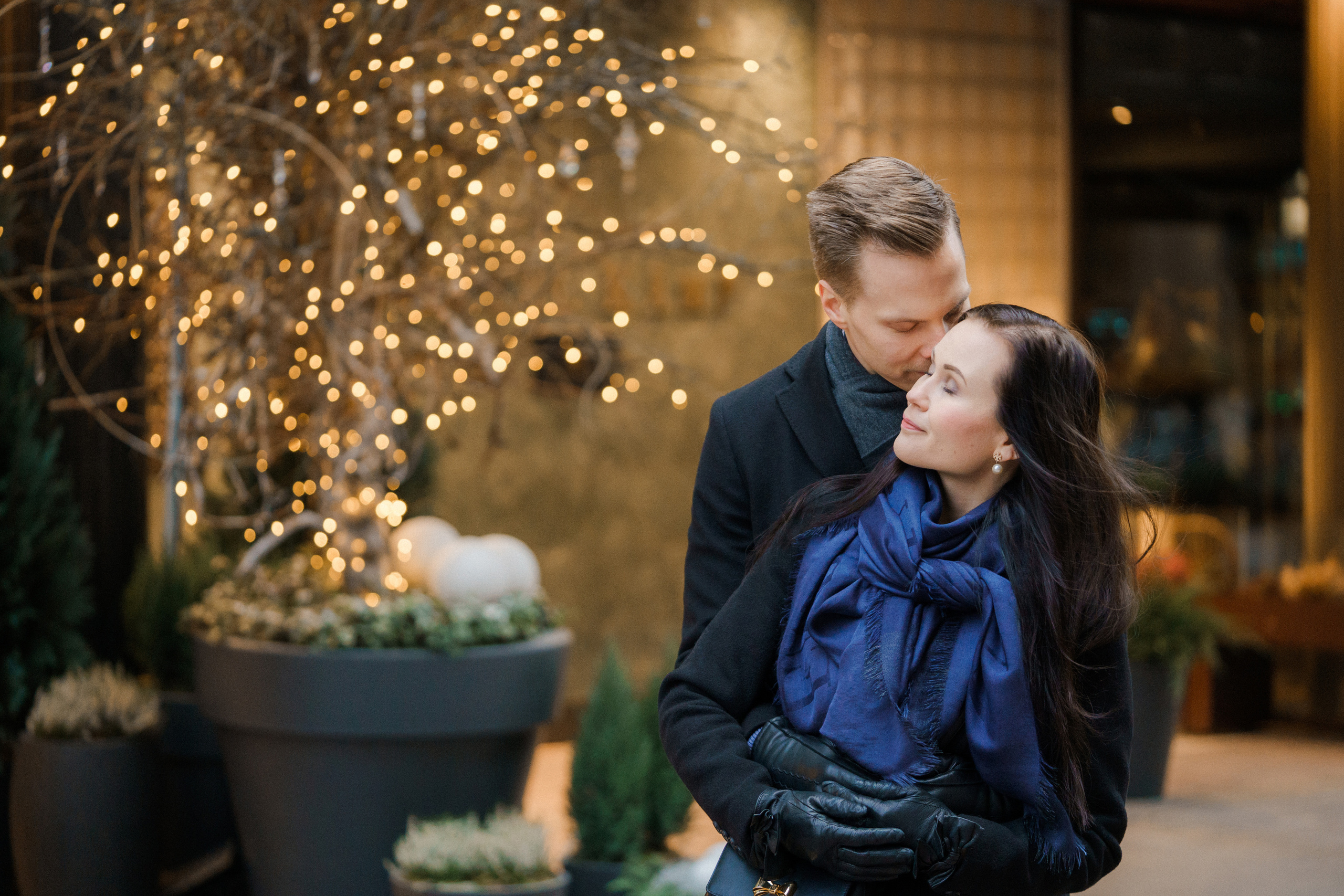 J&S, kihlakuvaus Helsingin keskustassa