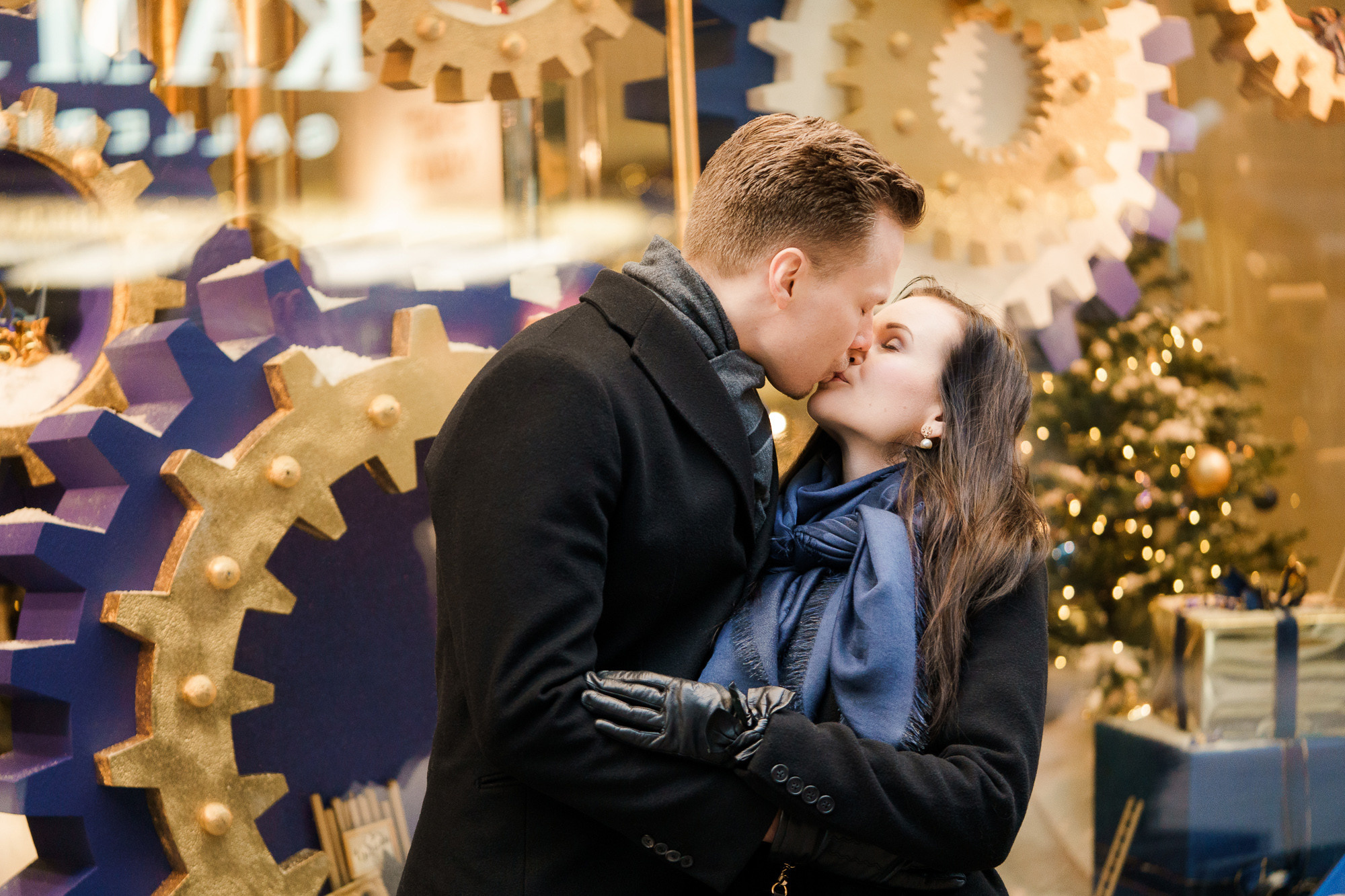 J&S, kihlakuvaus Helsingin keskustassa