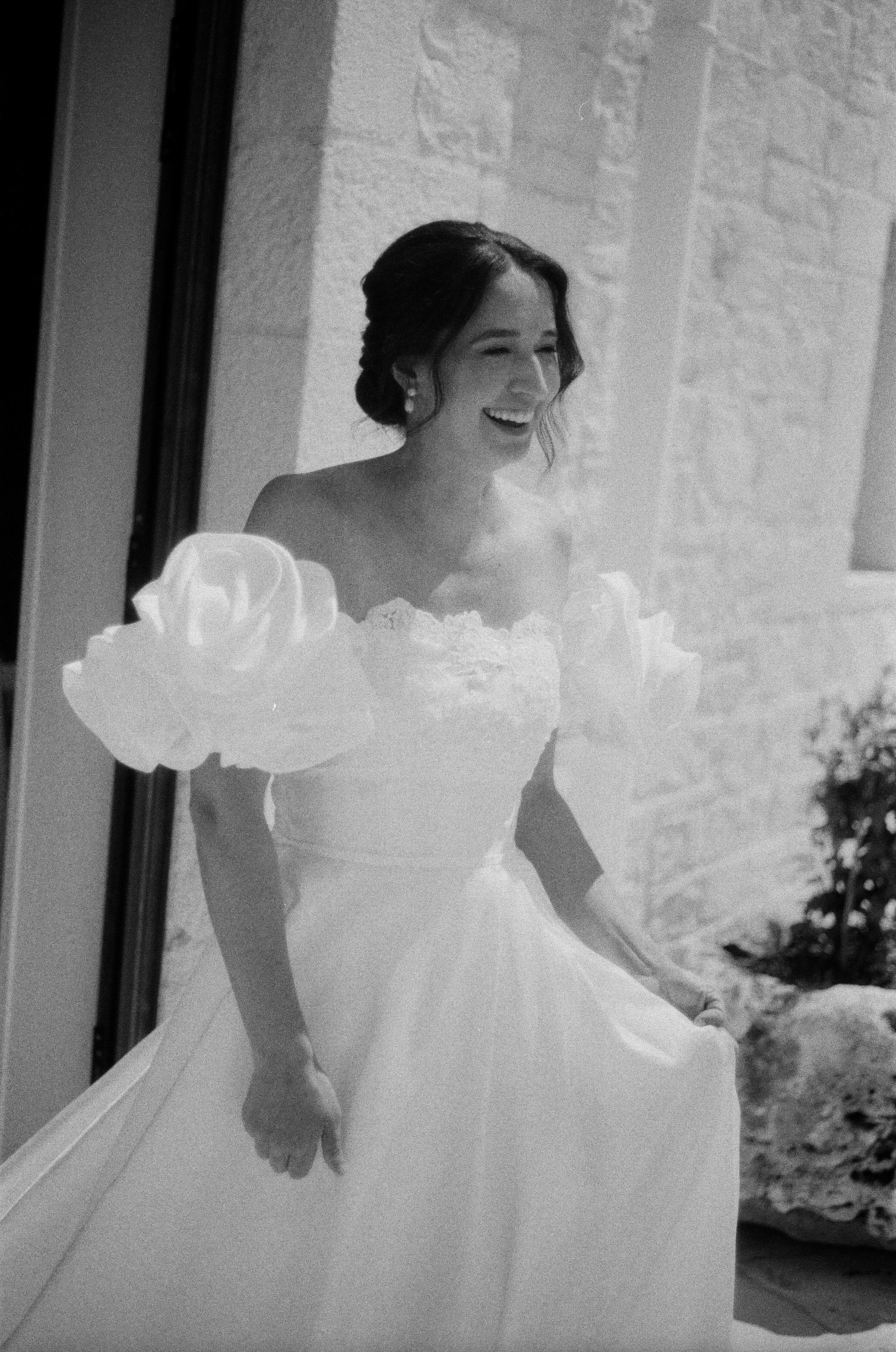 Stephanie & Christian film photos. Wedding photographer Italy