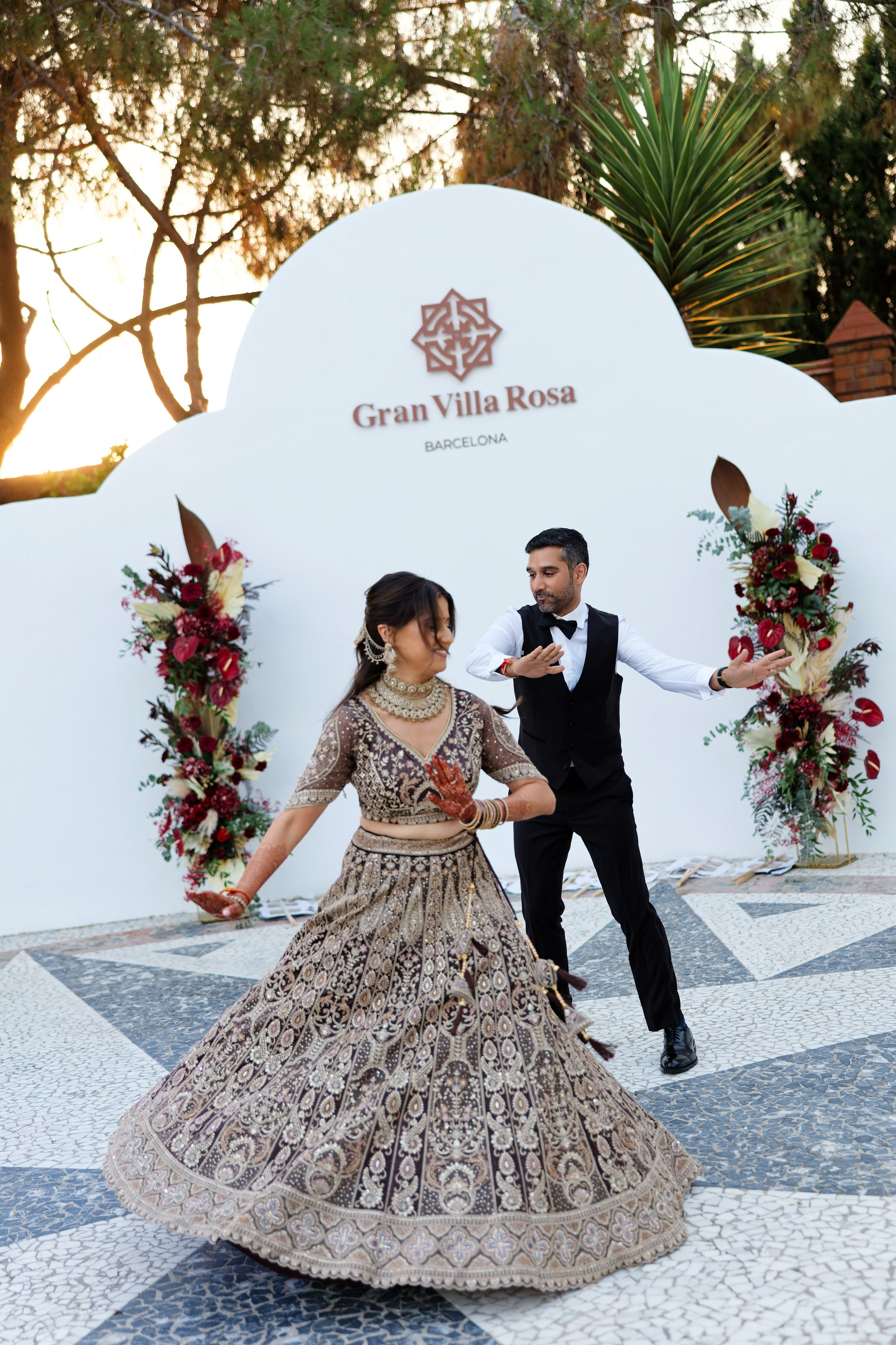 Indian wedding at Gran Villa Rosa, Barcelona, Spain Preview