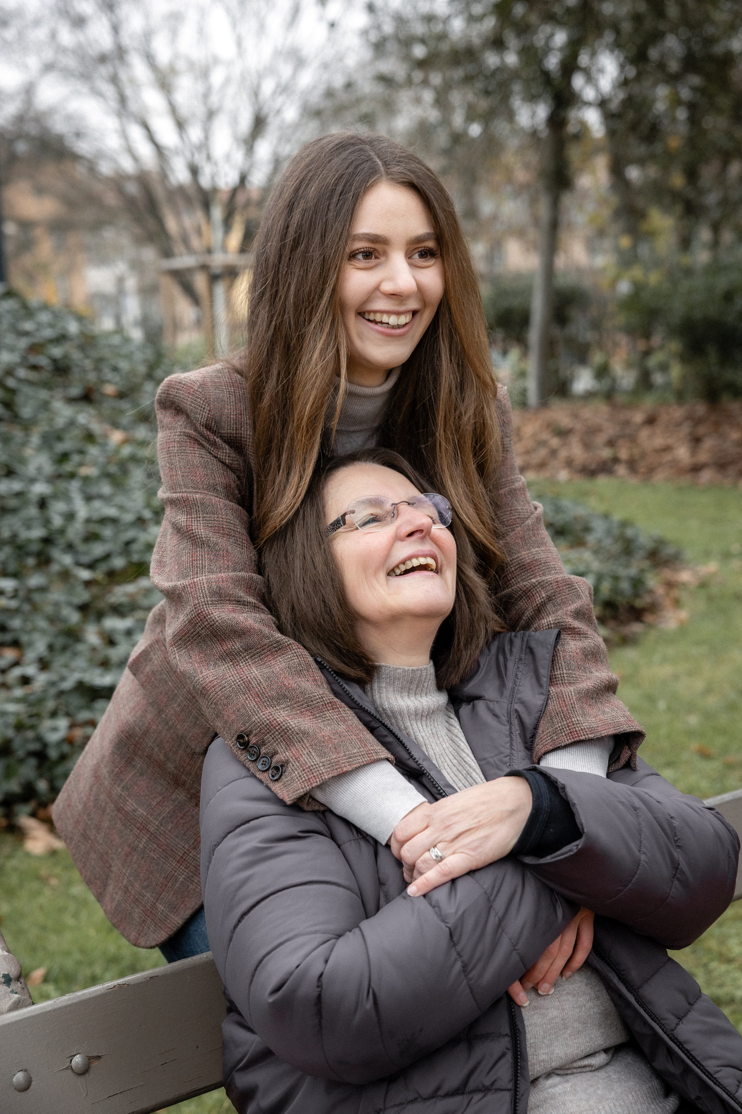 Семейная фотосессия со взрослыми детьми в Тулузе, Jardin des Plantes. Евгения Смирнова — фотограф в Тулузе и юго-западной Франции