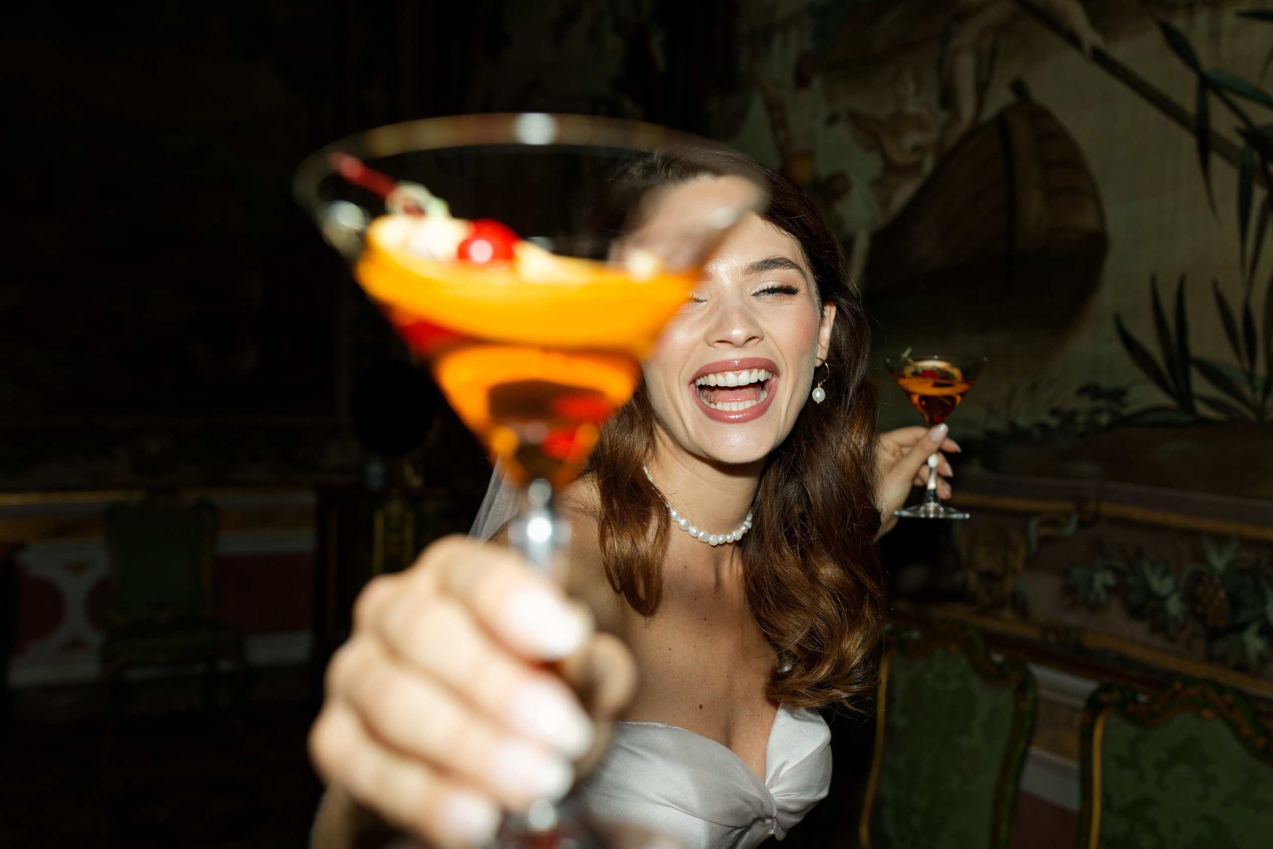 Wedding editorial at Villa di Geggiano, Tuscany, Italy