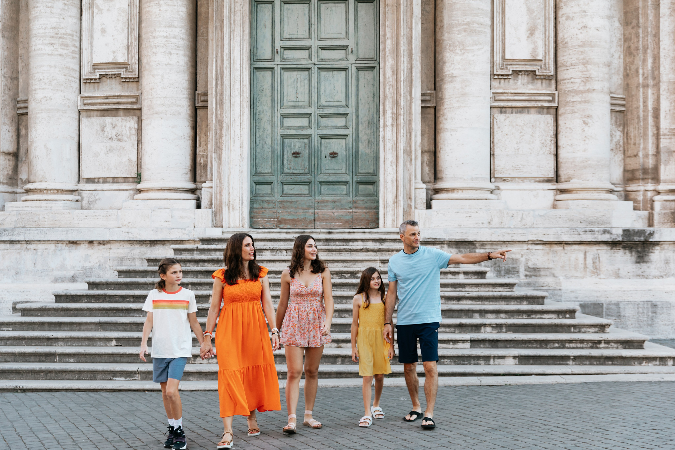 Family. Photographer in Rome
