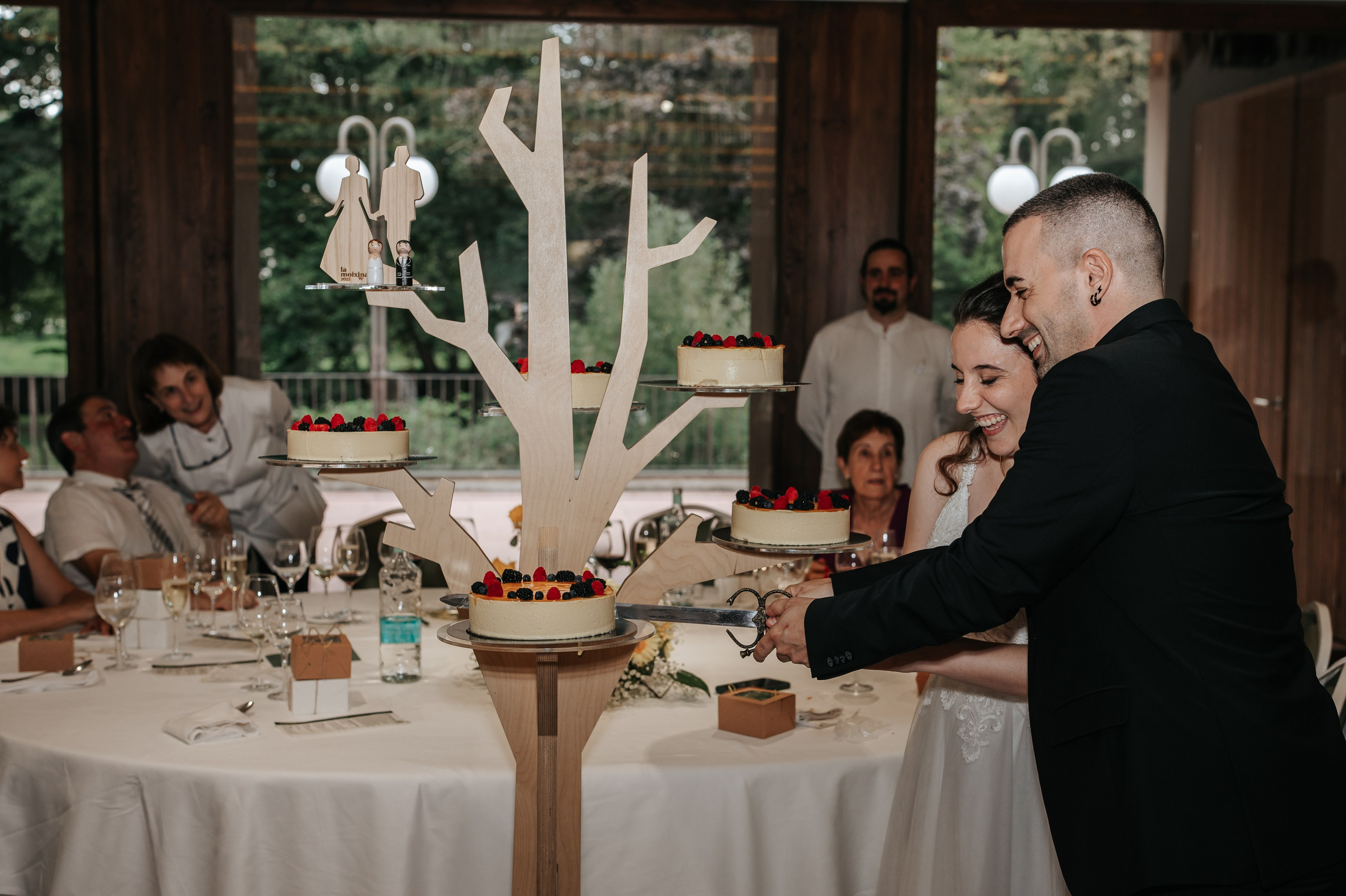 Aina+Albert, 14.09.2025, Restaurant Font Moixina. Fotógrafa de bodas en Cataluña