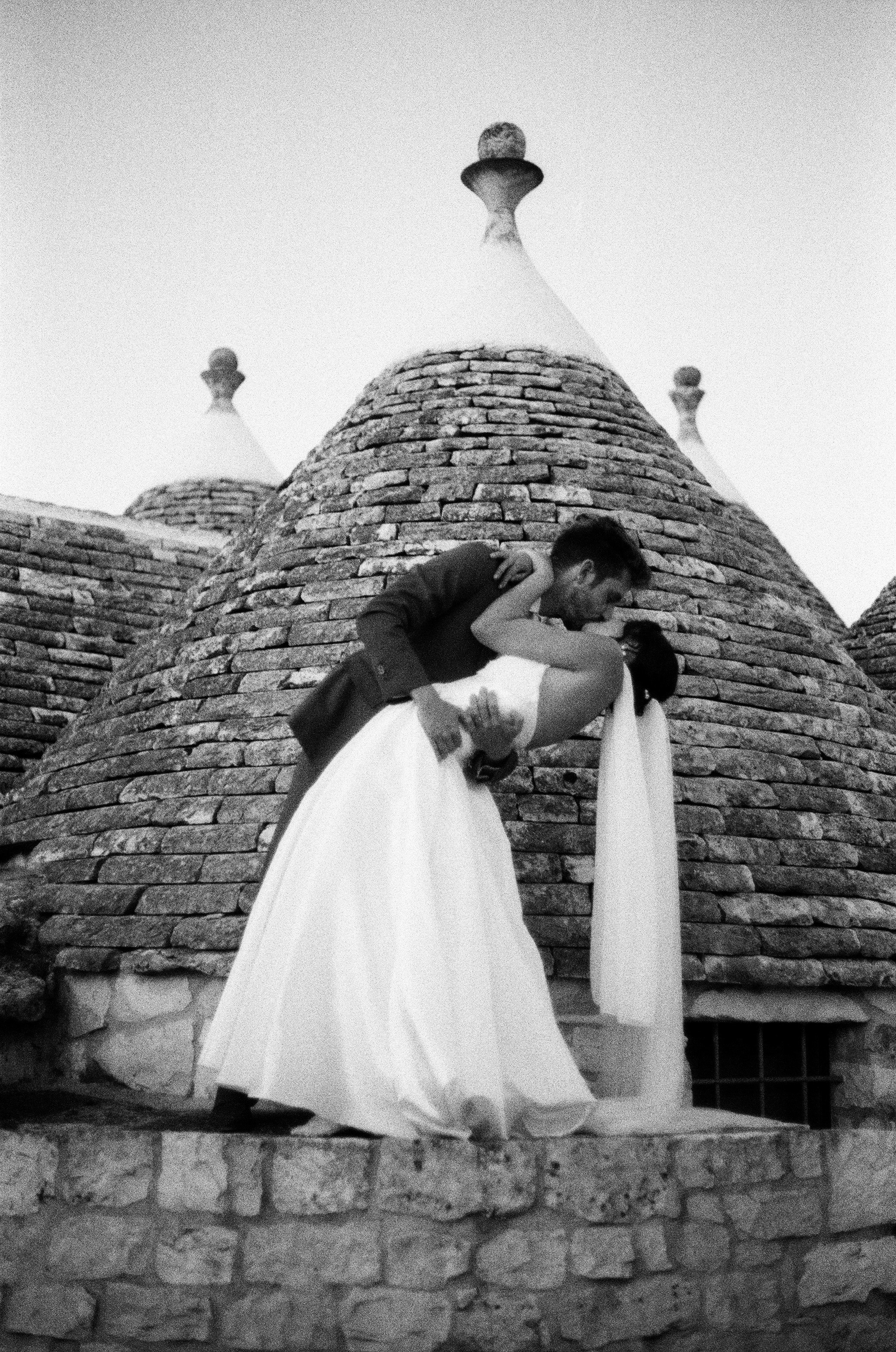 Stephanie & Christian film photos. Wedding photographer Italy