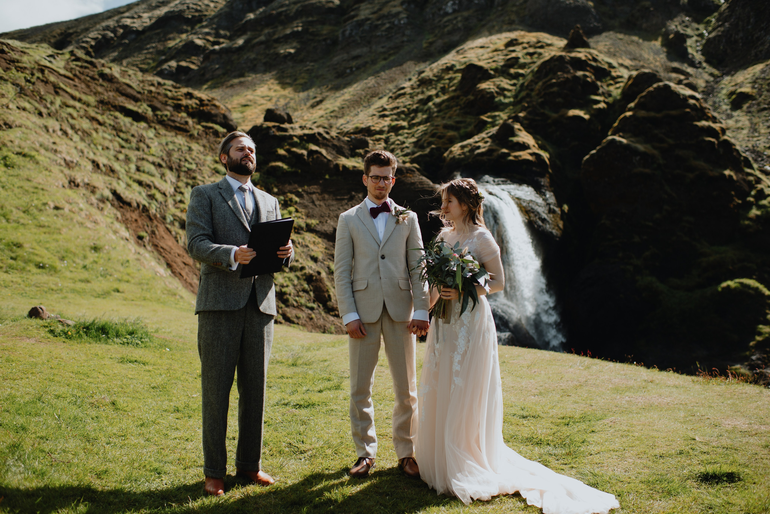 Alina and Grettar. Michalina Dzianach Wedding Photographer Iceland