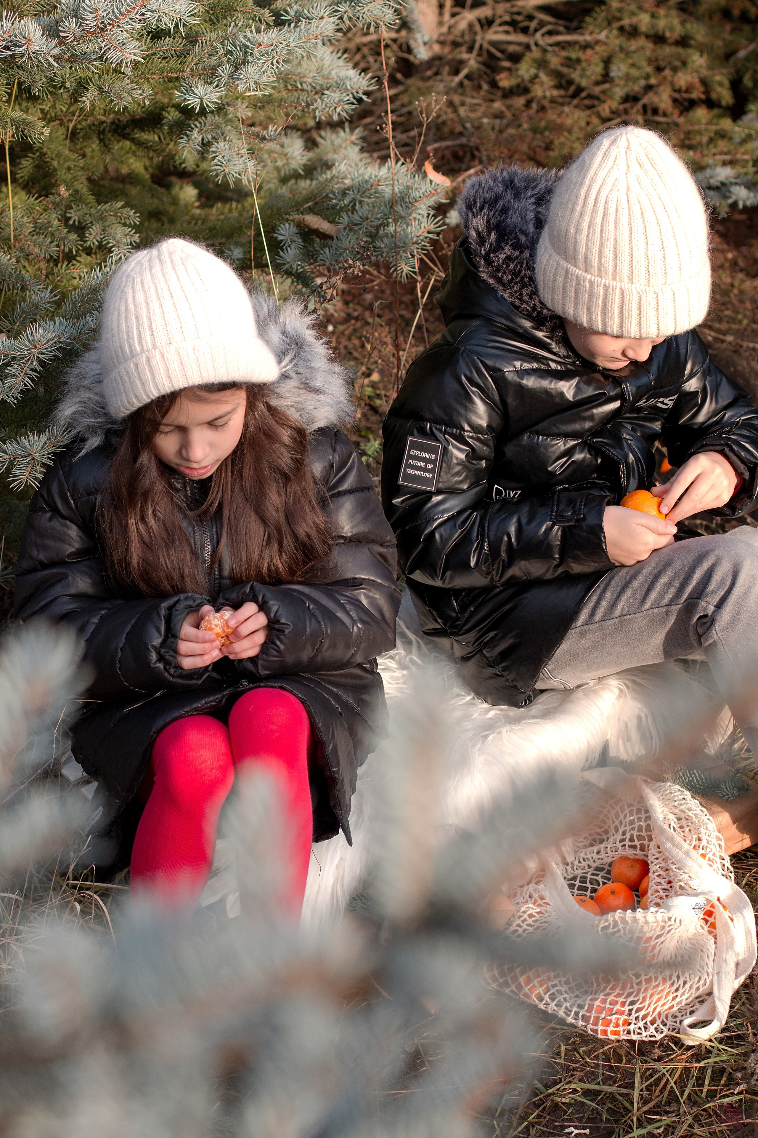 Новый год на улице. Детский и семейный фотограф в г. Бельцы
