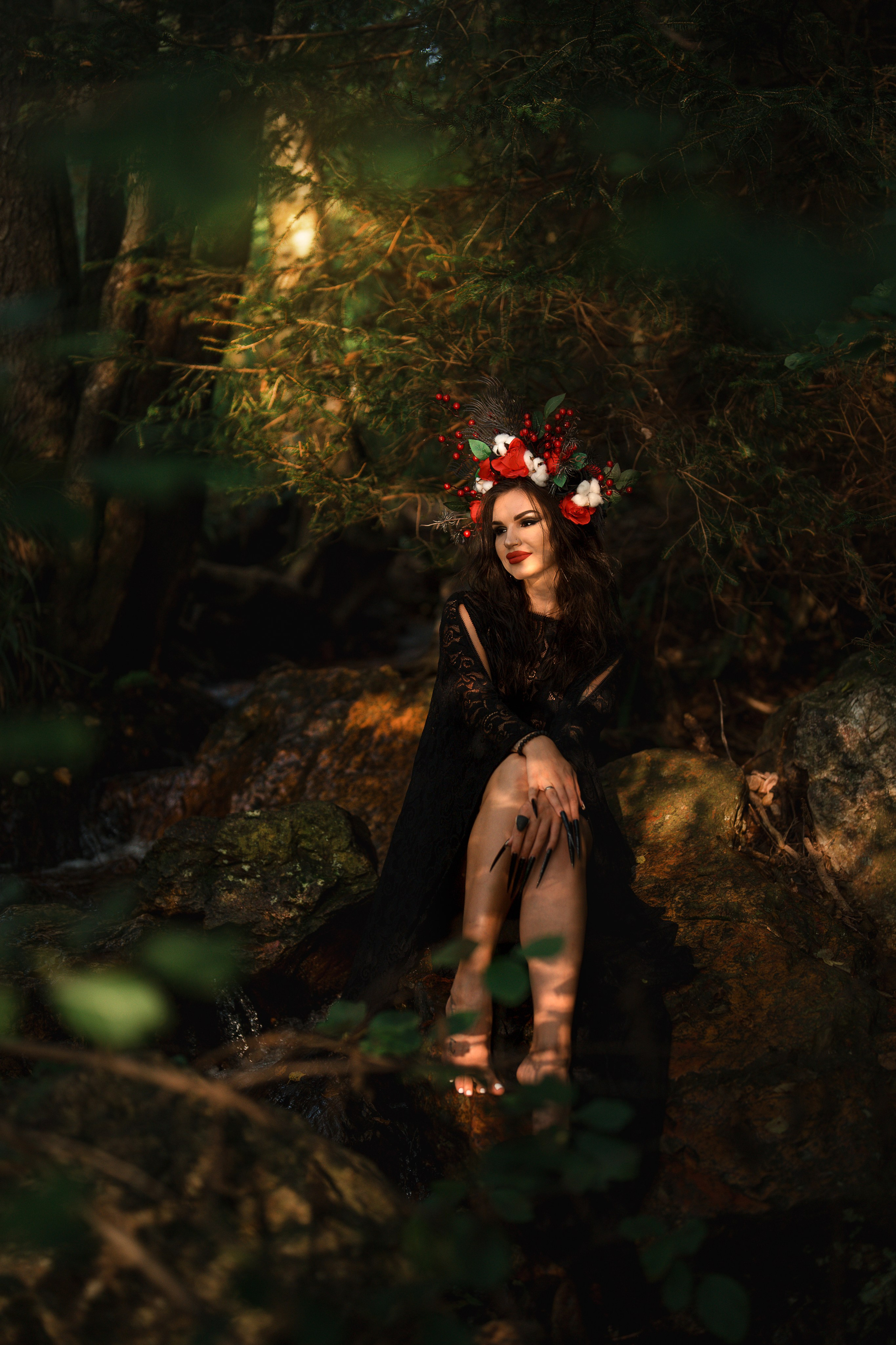 Witch at the lake. Family, Lifestyle and Portrait photograher in Trier, Germany