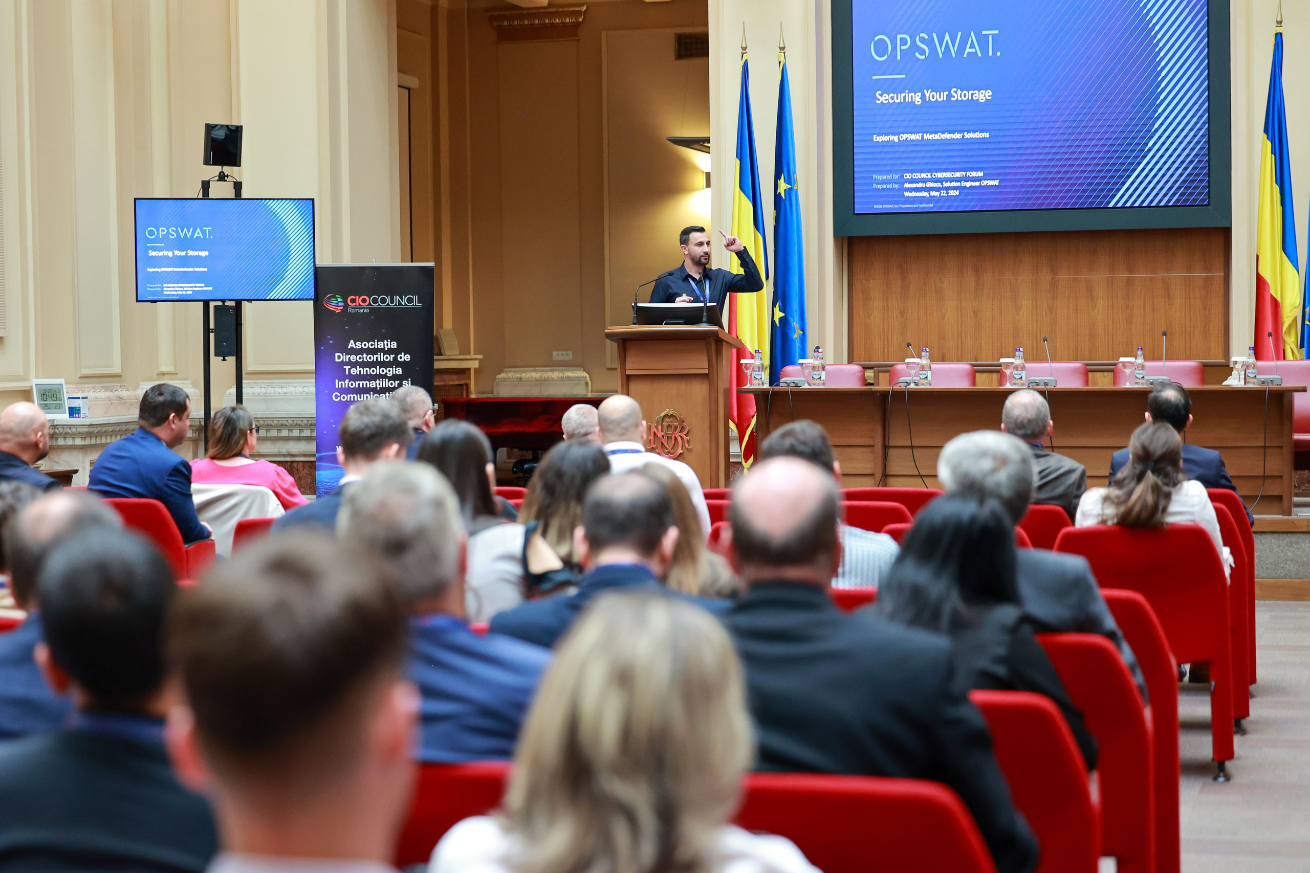 CIO Council Security Forum - BNR Bucuresti. MDimaFotoStudio. Fotograf de nuntă, evenimente private și de familie