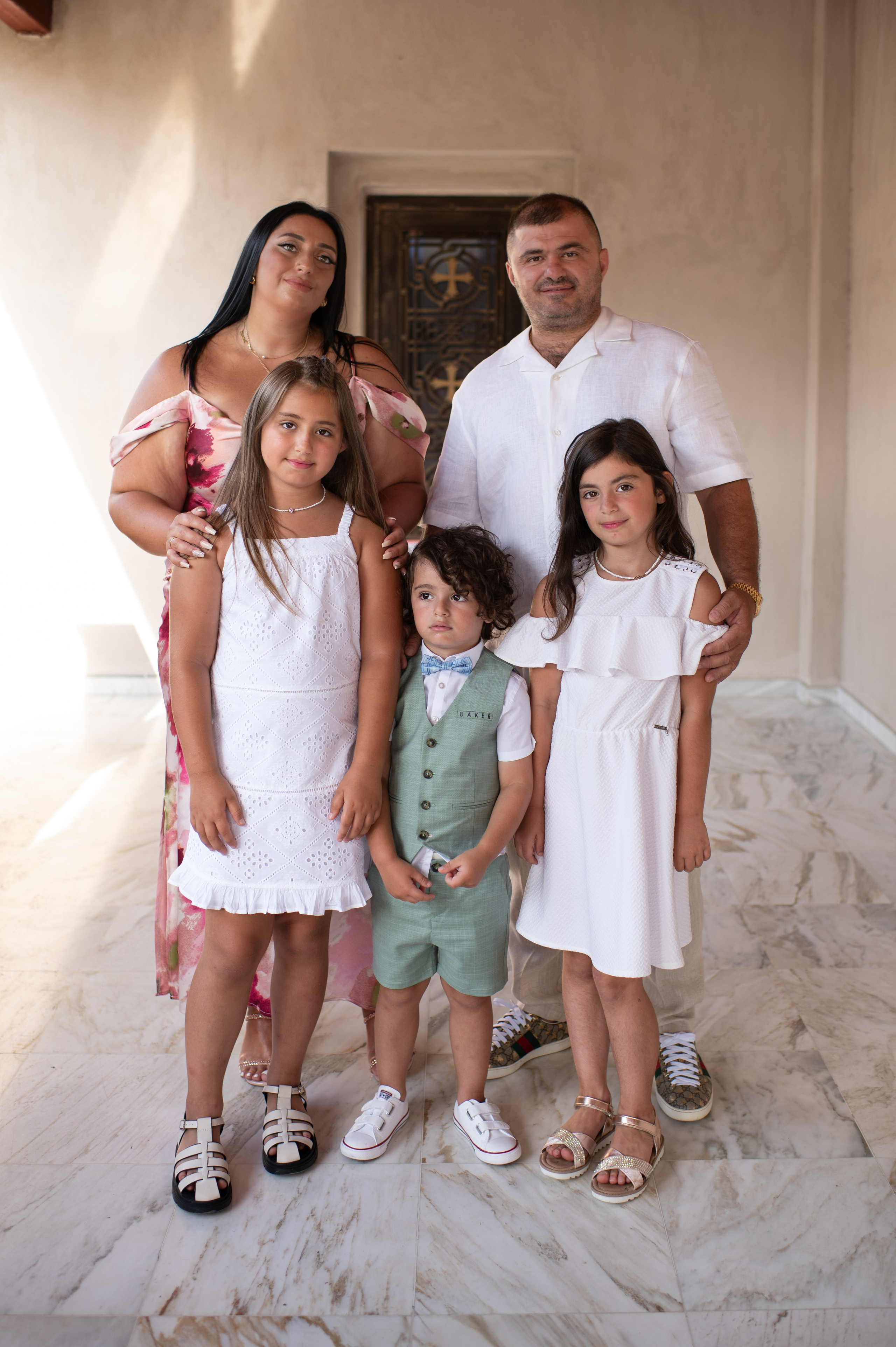 Baptism Antonis. Семейная, детская, портретная и предметная фотосъемка в Салониках