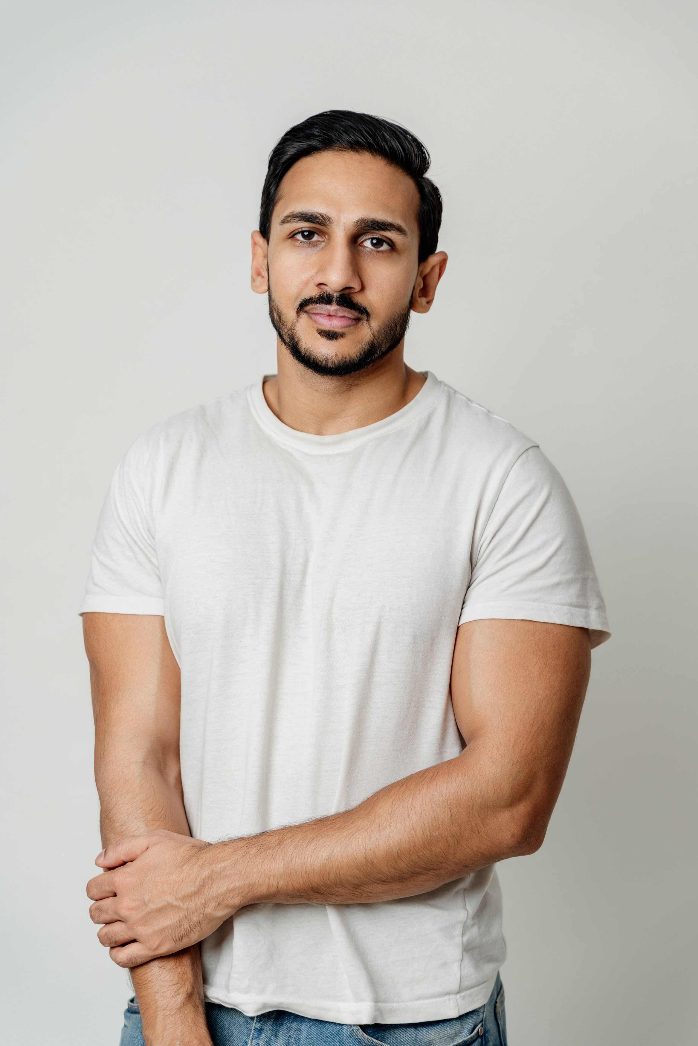 a headshot for an actor