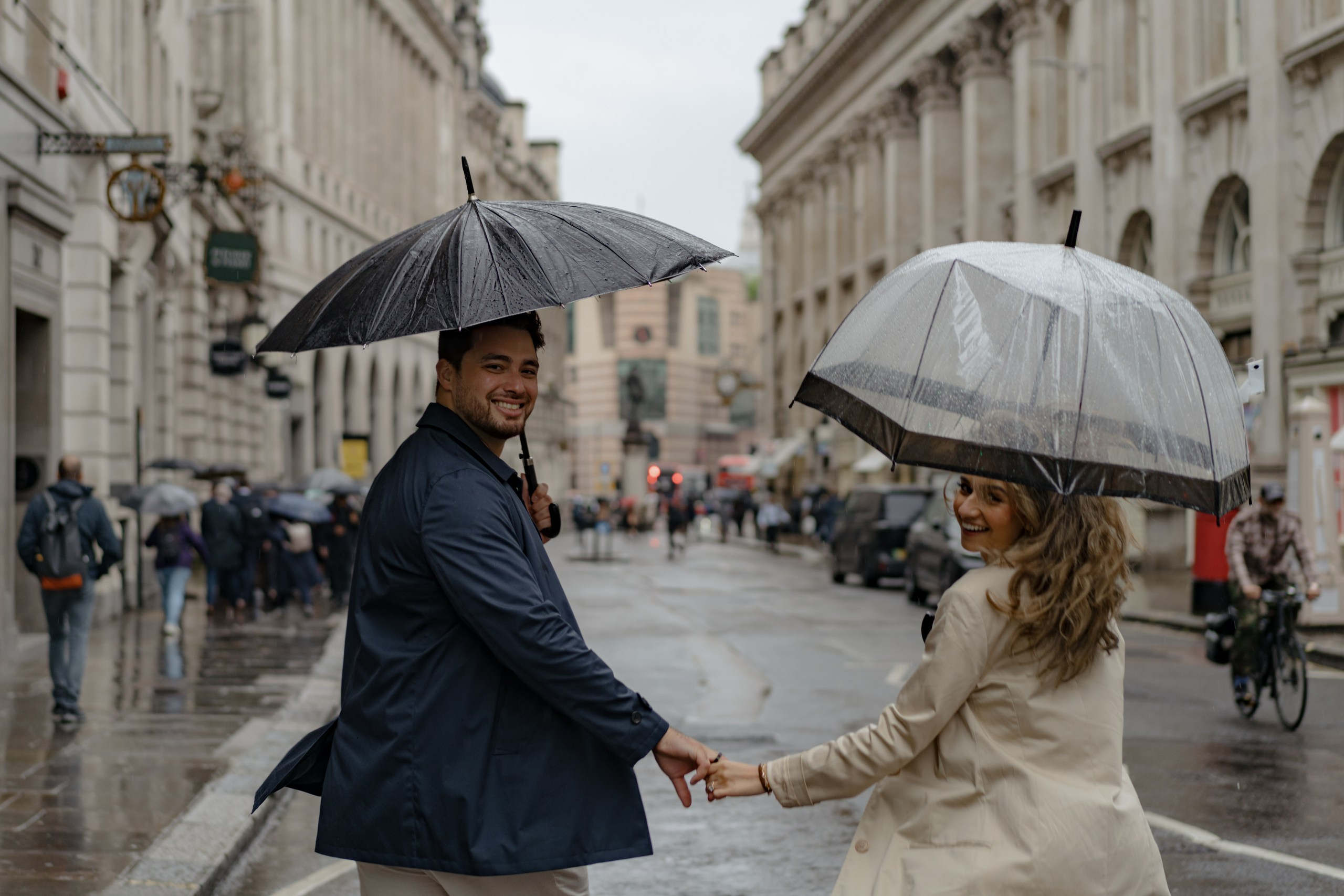 Engagement session in London City. London portrait and family photographer